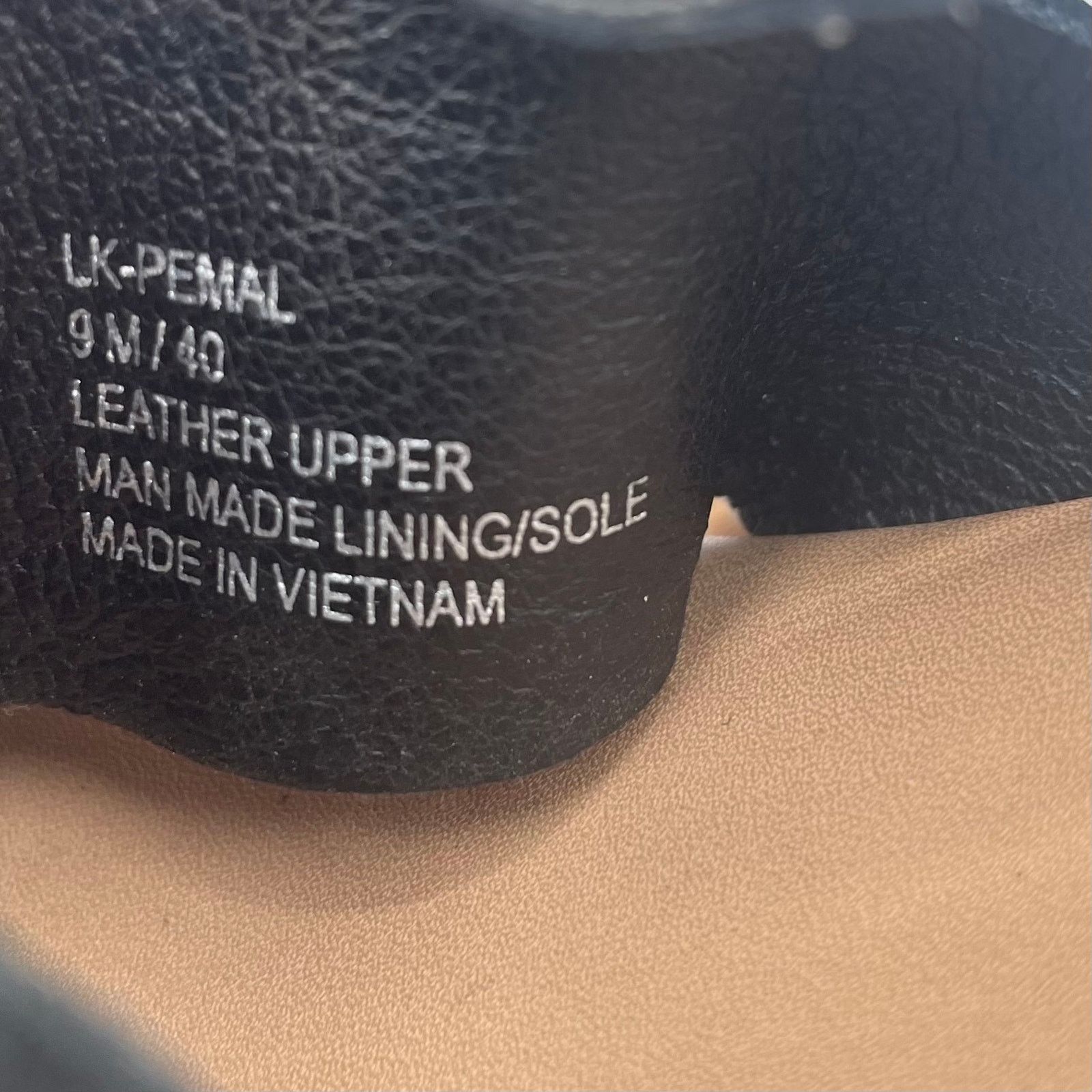 Lucky Brand Lucky Brand Pemal Black Leather Sandals Heels 9 Size US 9 / EU 42 - 7 Thumbnail