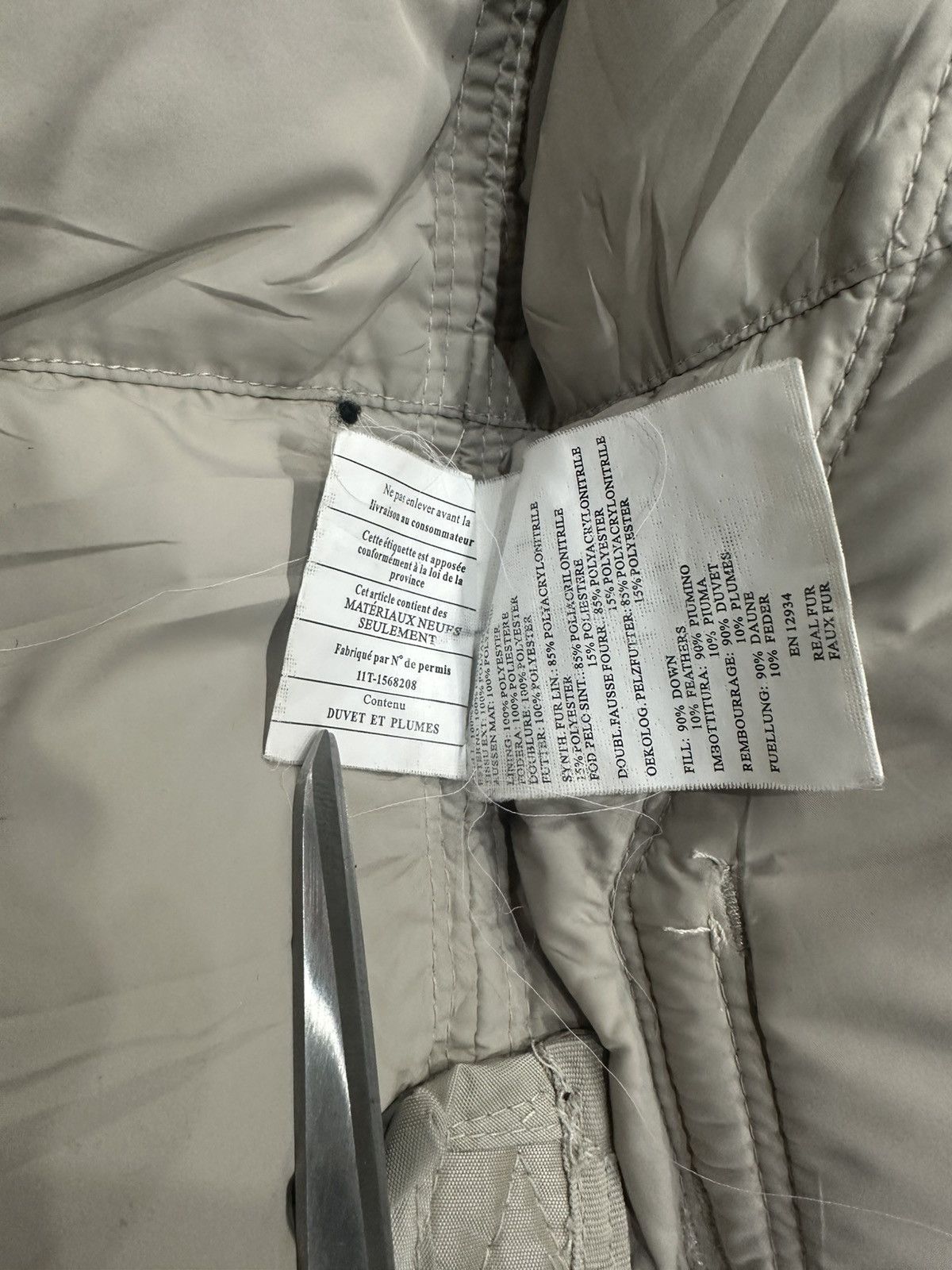Parajumpers Authentic Parajumpers Masterpiece Series Jacket White/Cream Size XS / US 0-2 / IT 36-38 - 7 Thumbnail