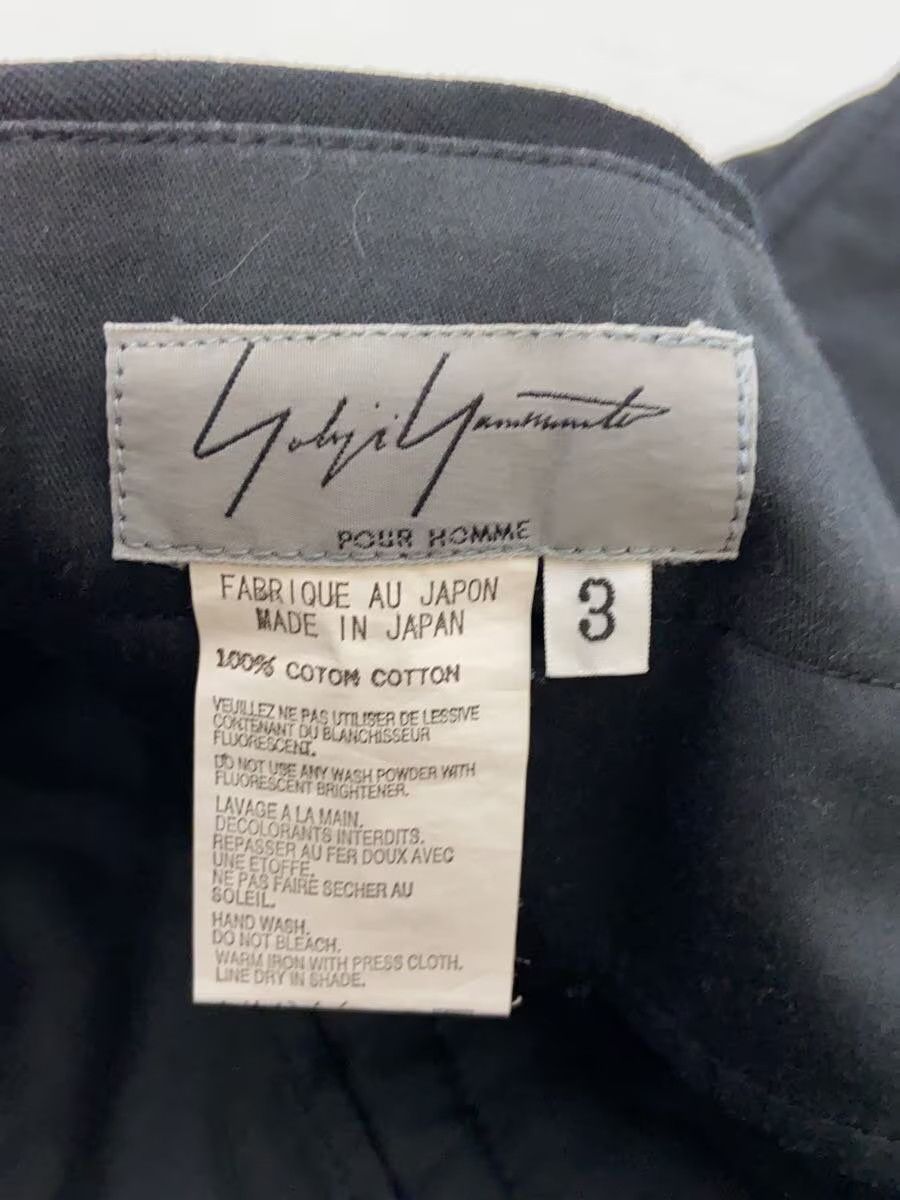 Yohji Yamamoto YOHJI YAMAMOTO cotton/black slacks Size US 40 / EU 56 - 4 Thumbnail