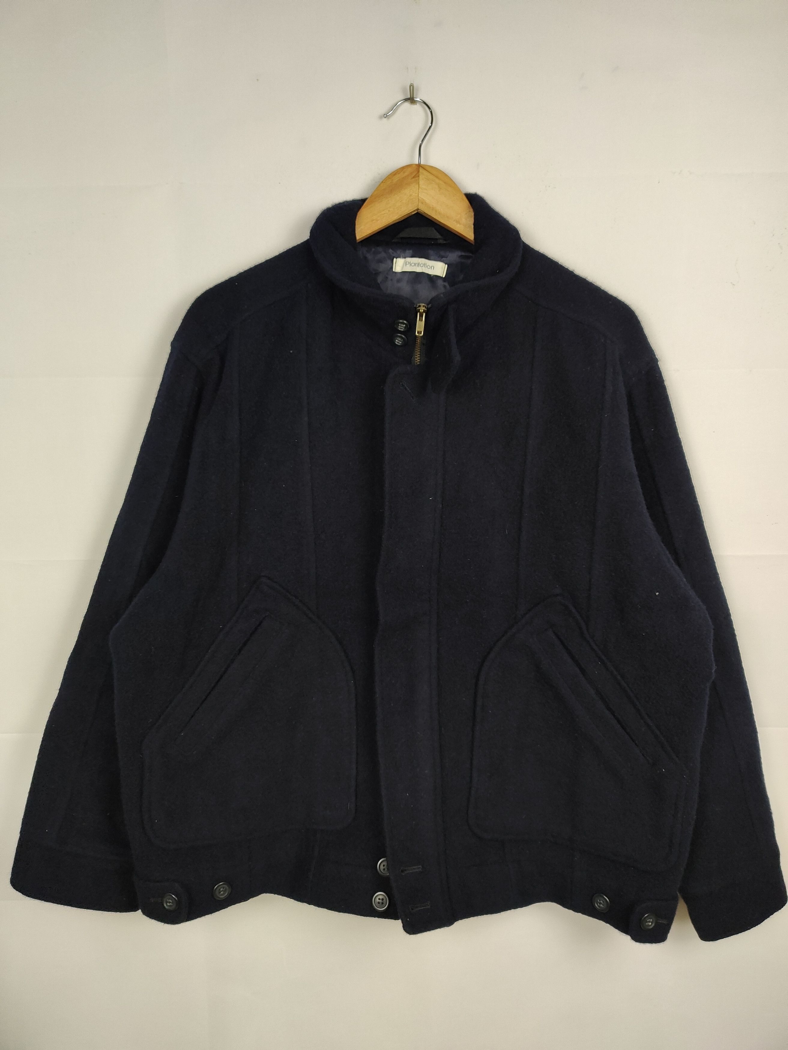 Issey Miyake Plantation by Issey Miyake Heavy Wool Jacket Size US M / EU 48-50 / 2 - 1 Thumbnail