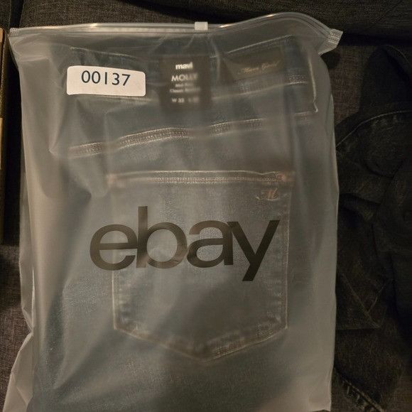 Mavi Mavi‎ Gold Molly Jeans Womens 32 x 32 Dark Rinse Flare Leg N Size 32" / US 10 / IT 46 - 9 Thumbnail