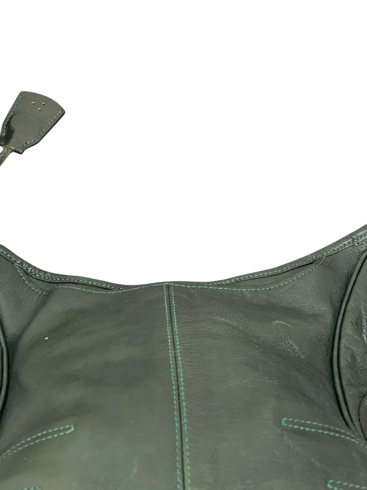 Genuine Leather Full Leather Aniary Japan Dark Green Cross Body Bag 1🟩6 Size ONE SIZE - 20 Thumbnail