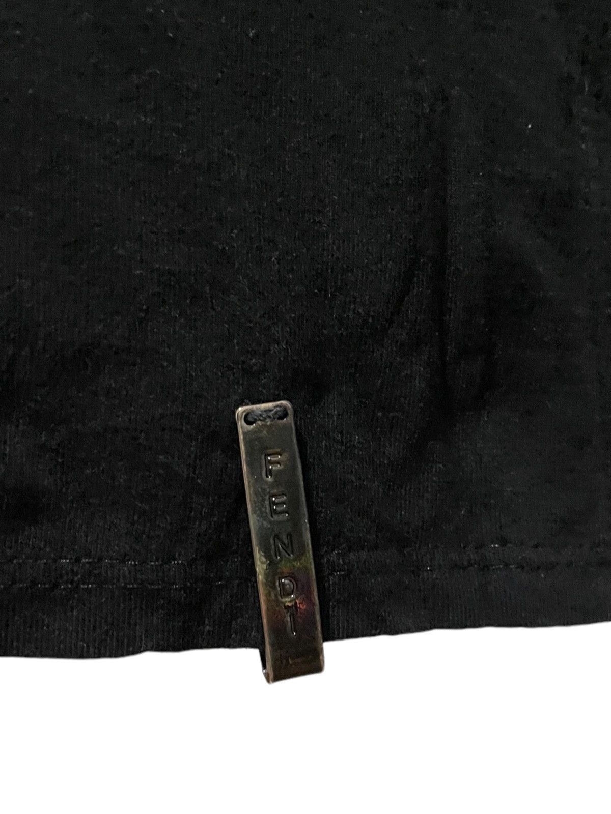 Fendi Fendi Boxy 90s Drawstring Turtle Neck Elastic Shirts Size US L / EU 52-54 / 3 - 21 Thumbnail