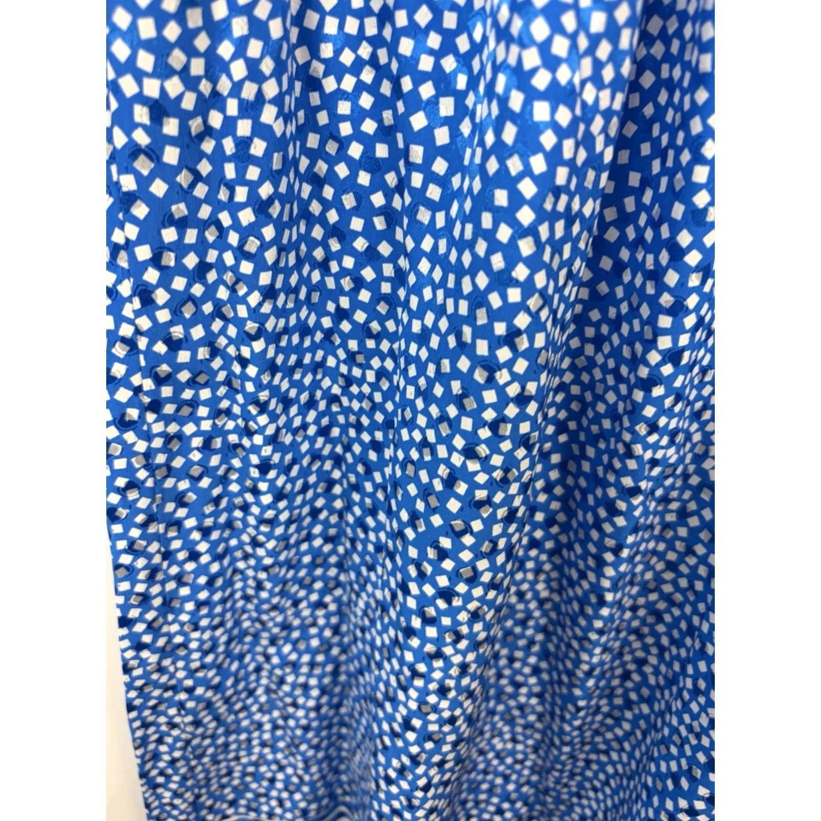 Vintage VINTAGE Argenti Silk Set Skirt Blouse 2 Piece Womens 12 Blue 100% Silk Career Set Read Size XL / US 12-14 / IT 48-50 - 7 Thumbnail