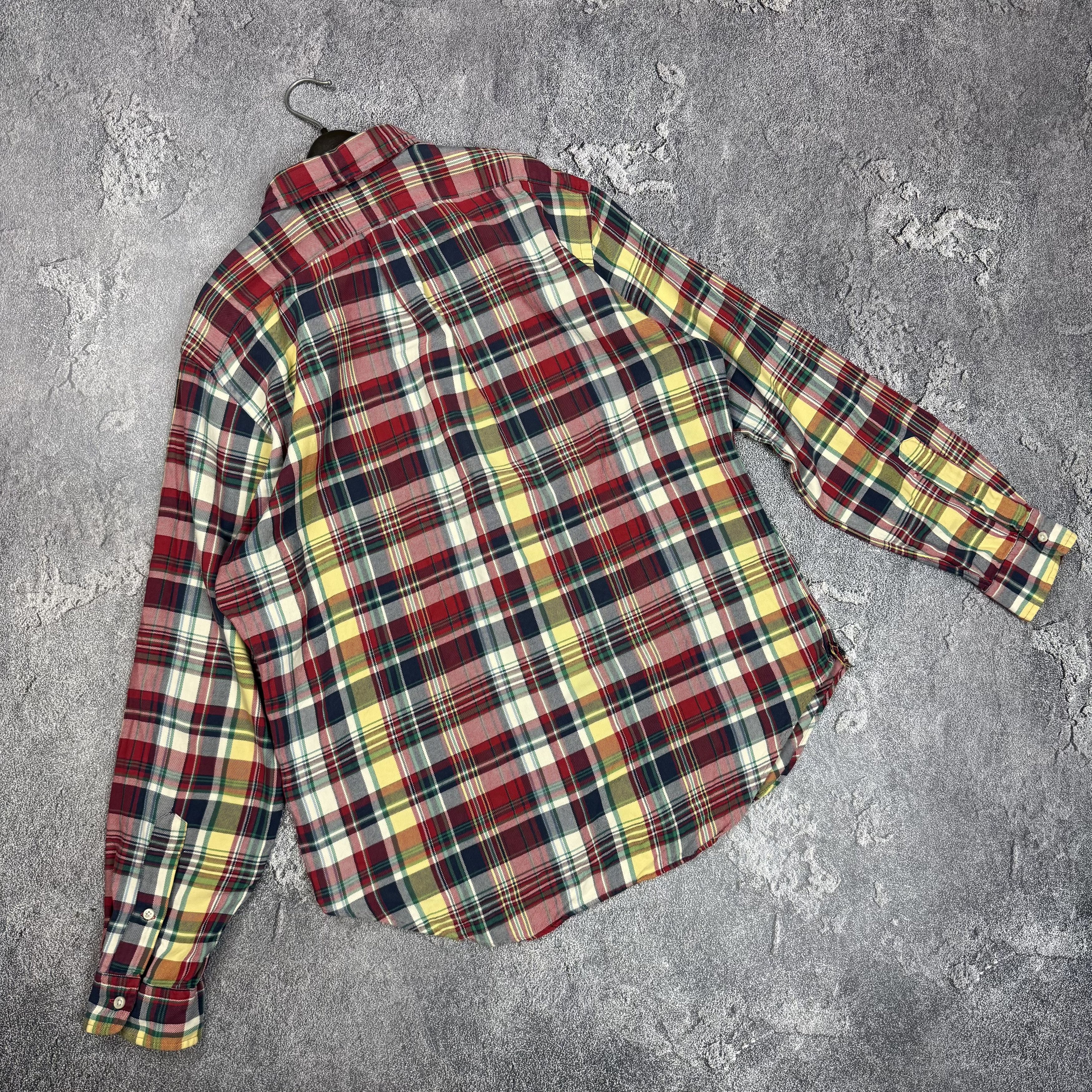 Polo Ralph Lauren Polo Ralph Lauren Plaid Shirt Men Multicolor Large Size US L / EU 52-54 / 3 - 7 Thumbnail