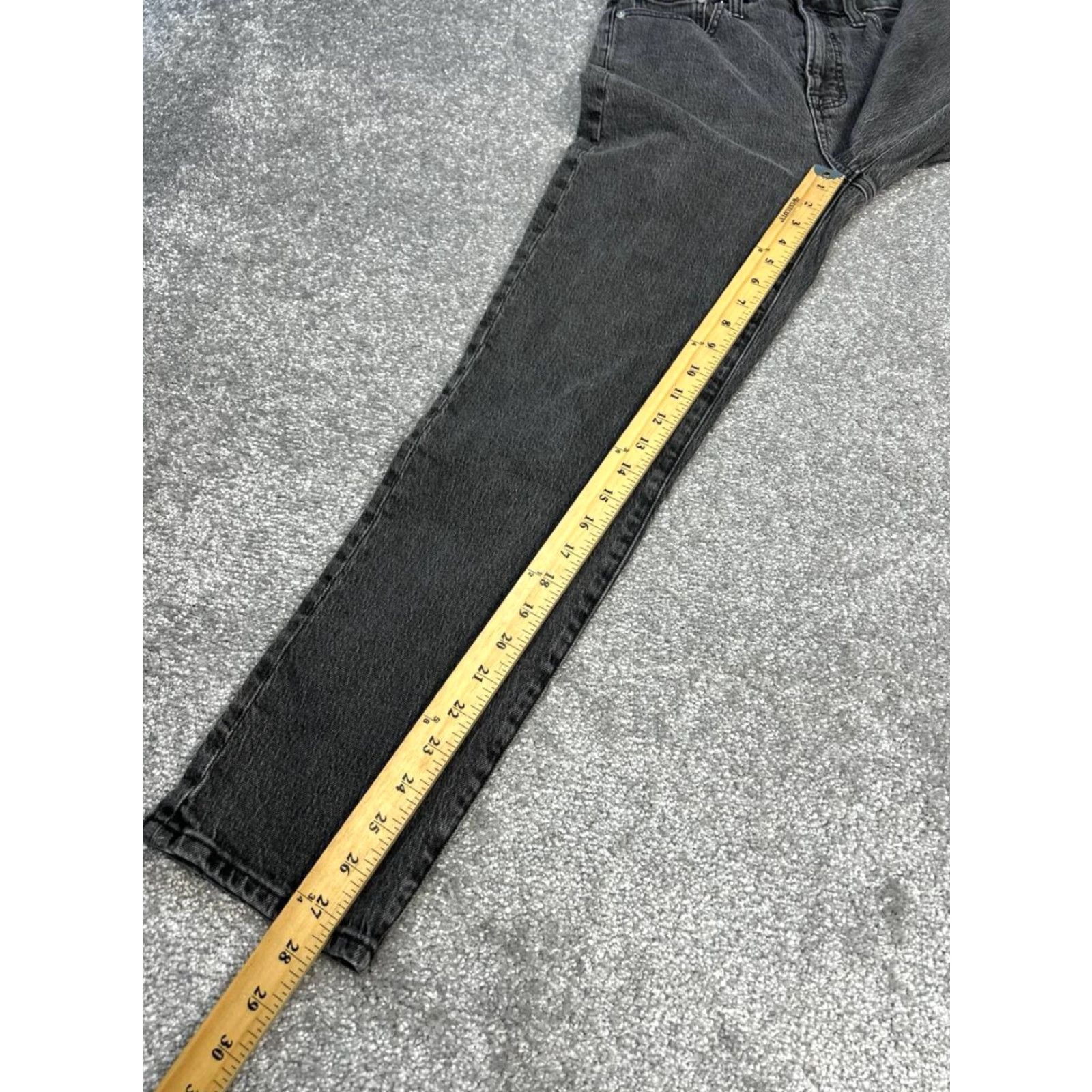 Madewell VINTAGE Madewell Skinny Jeans Womens 26 Gray Cotton Stretch 27.5 Inseam Modern 2010s Size 26" / US 2 / IT 38 - 3 Thumbnail