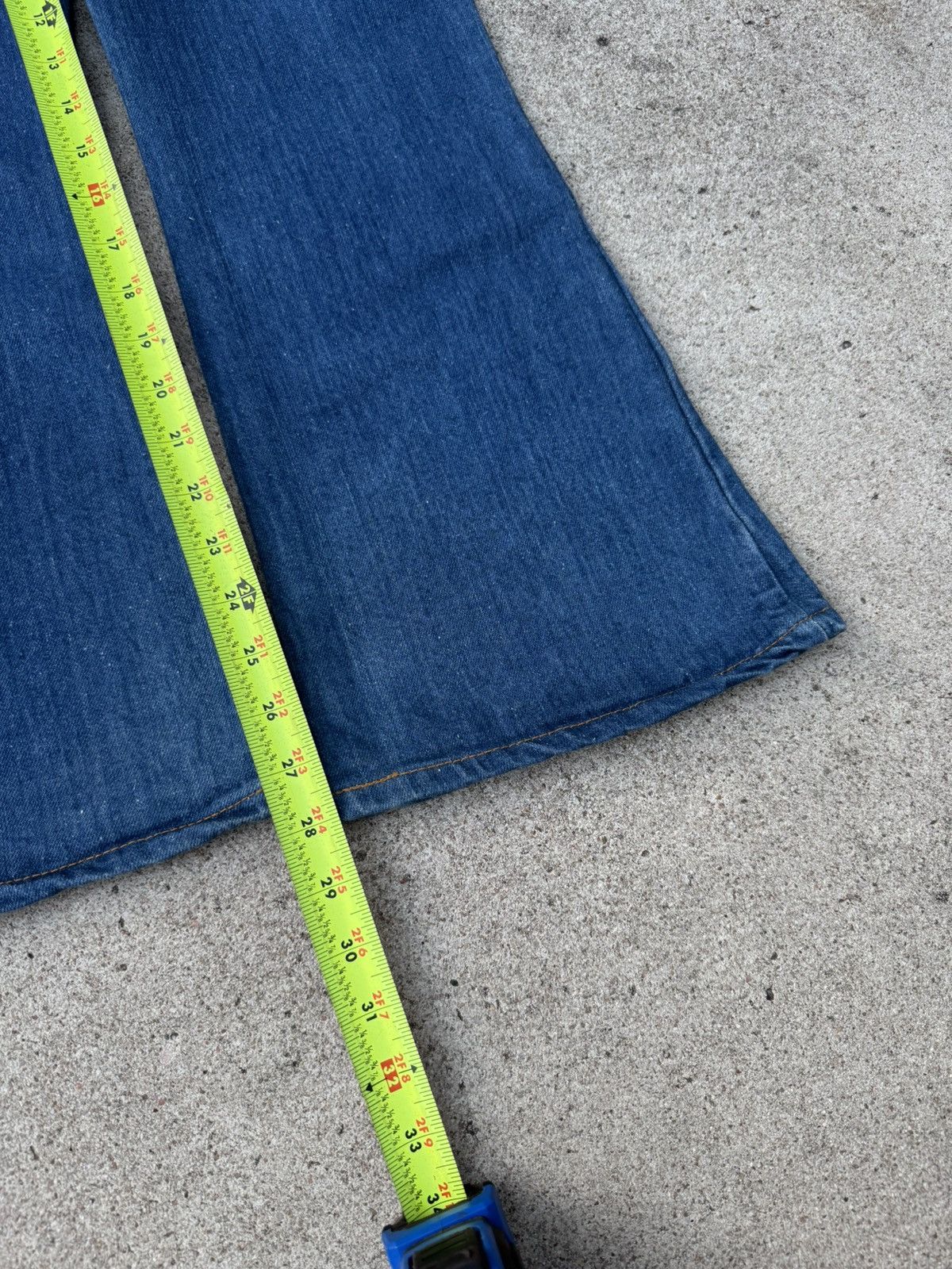 Levi's × Vintage Vtg 70’s Levi’s 646 Orange Tab Bellbottom Flare Jeans 28x28 Size US 28 / EU 44 - 10 Thumbnail