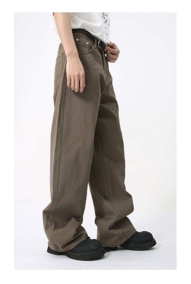 Japanese Brand × Jean Street retro washed dark brown jeans Size US 32 / EU 48 - 4 Thumbnail