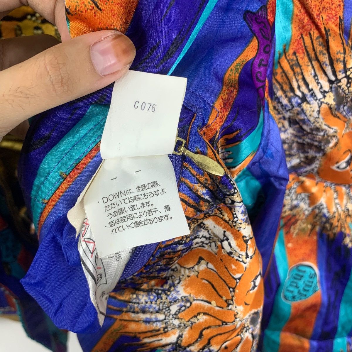 Vintage Vintage LAFONT ITALY SUNFLOWER Reversible Jacket Ski Size XXL / US 16-18 / IT 52-54 - 11 Thumbnail