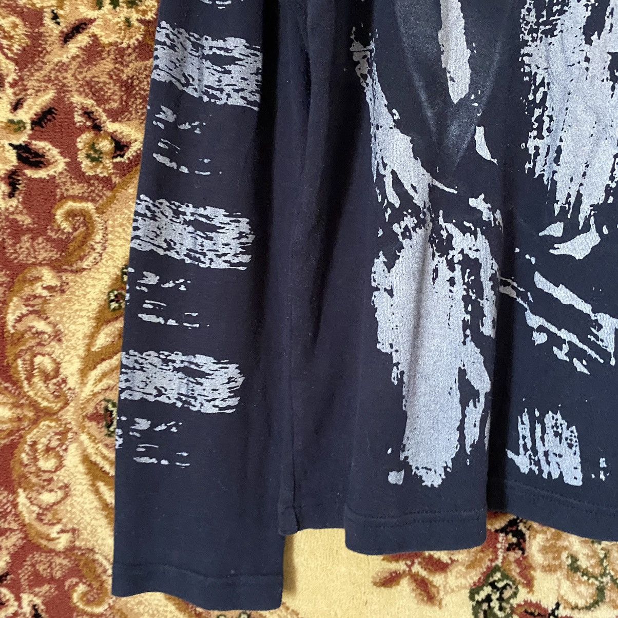 Diesel × Vintage Rare Vintage Diesel Long Sleeve Tee Centre Logo Y2K style Size US L / EU 52-54 / 3 - 9 Thumbnail
