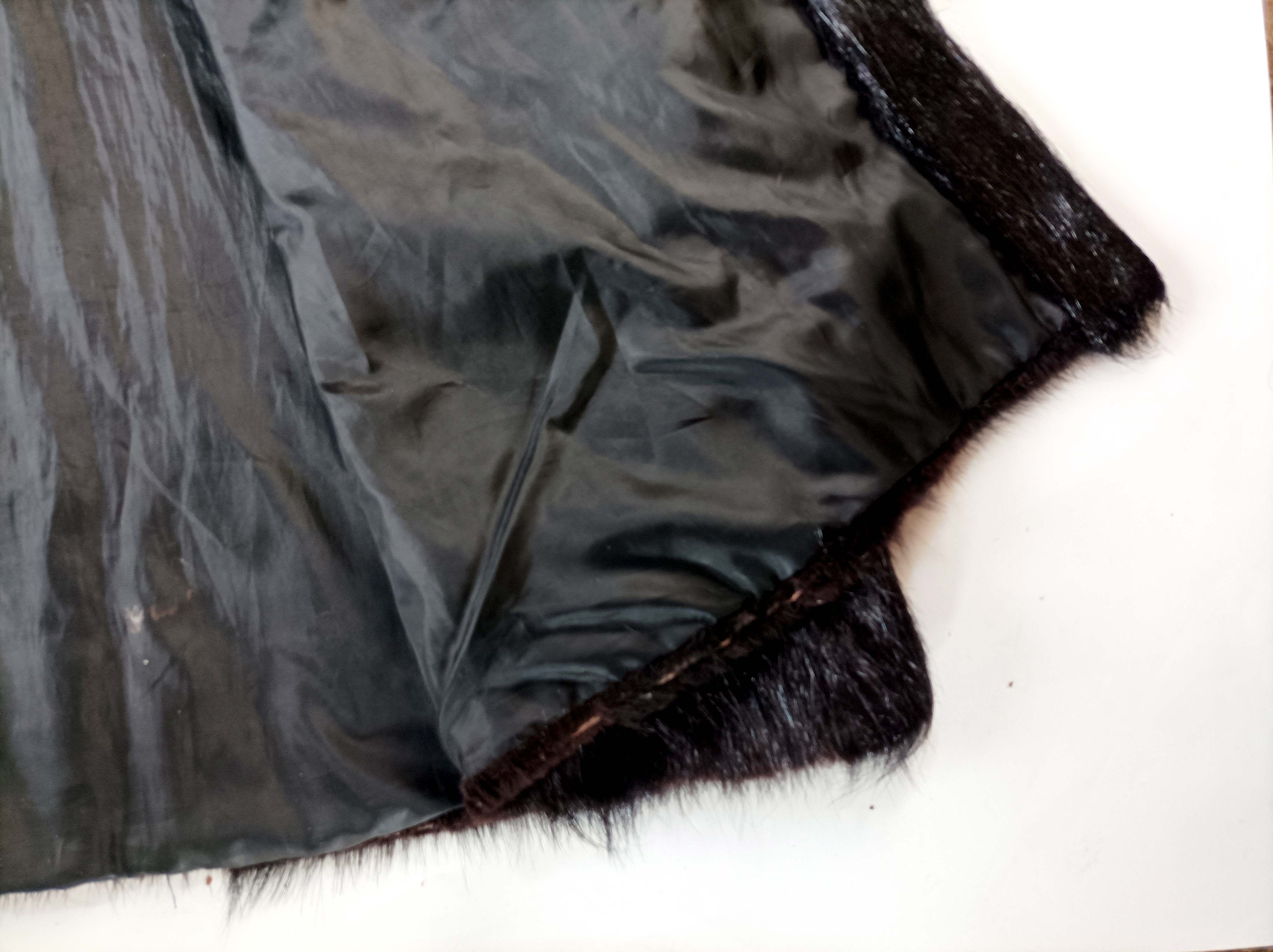 Other Vintage KESKA Genuine Nutria Fur Long Coat - Size XL/XXL Size XL / US 12-14 / IT 48-50 - 10 Thumbnail