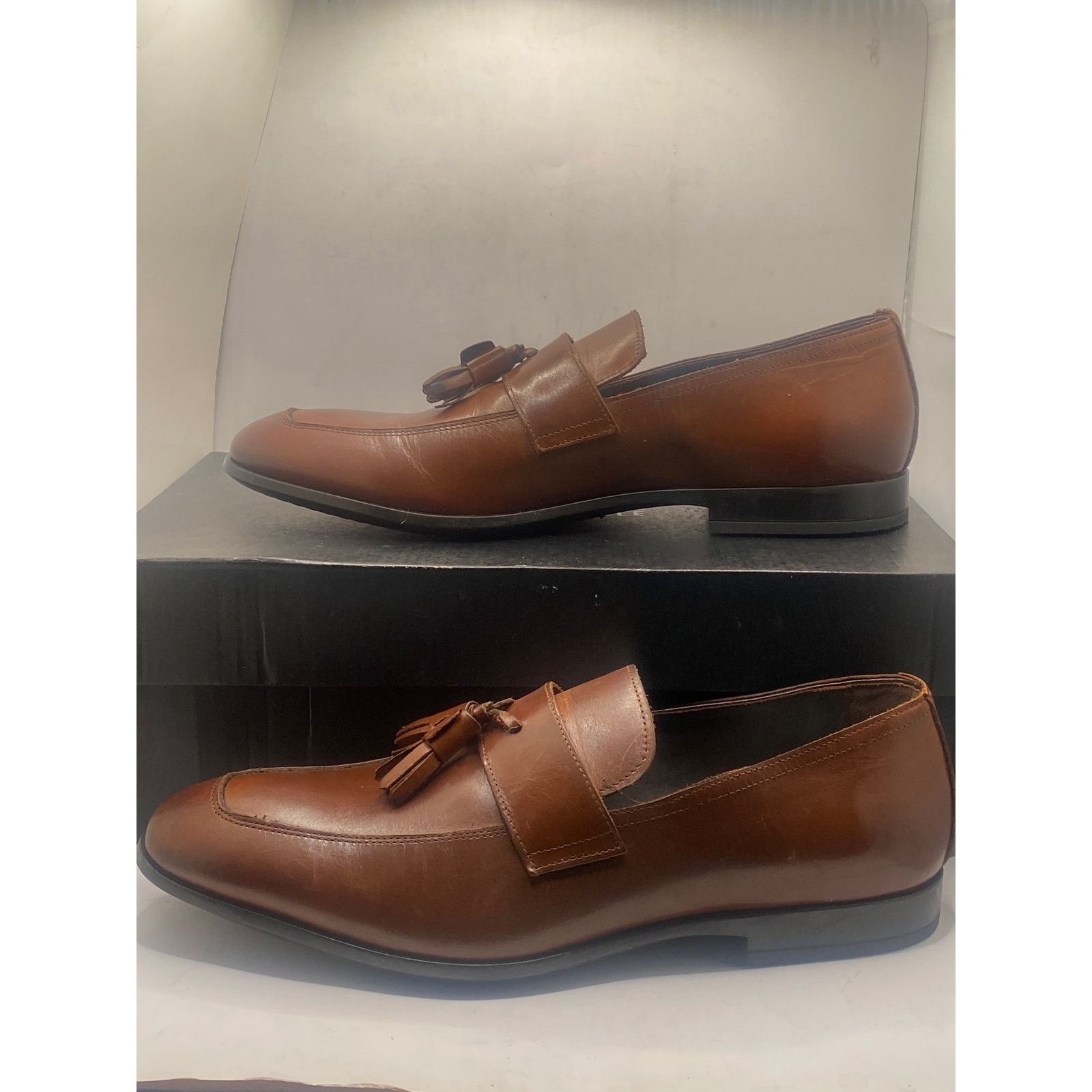 Bruno Magli M By Bruno Magli Glen Leather Loafer Men's Size 10M Size US 10 / EU 43 - 3 Thumbnail
