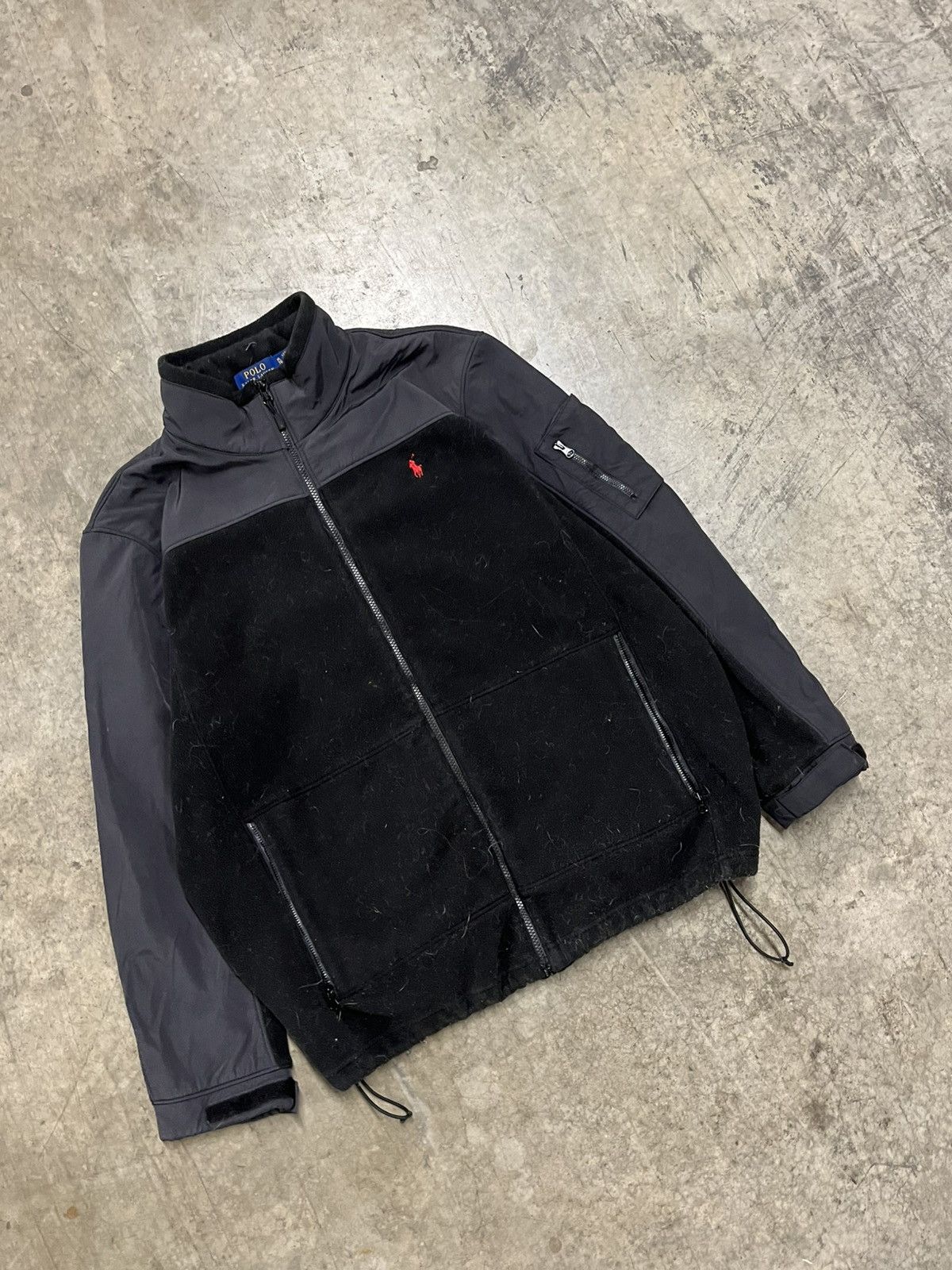 Polo Ralph Lauren × Vintage Polo Ralph Lauren vintage fleece jacket Denali style tech Size US XL / EU 56 / 4 - 3 Thumbnail