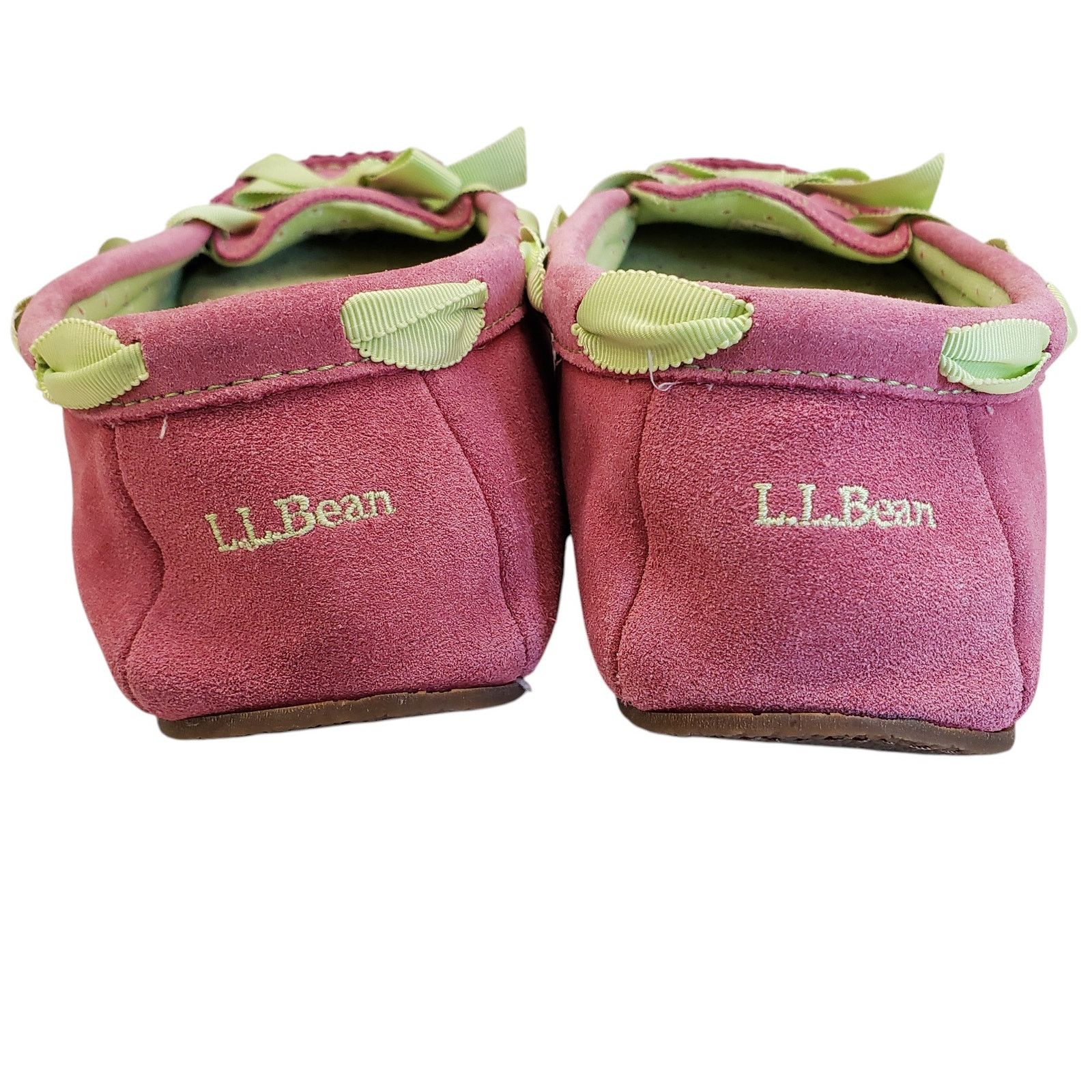L.L. Bean L.L. Bean Womens Pink Leather Slippers Hearthside Size 10 Size US 10 / IT 40 - 6 Thumbnail