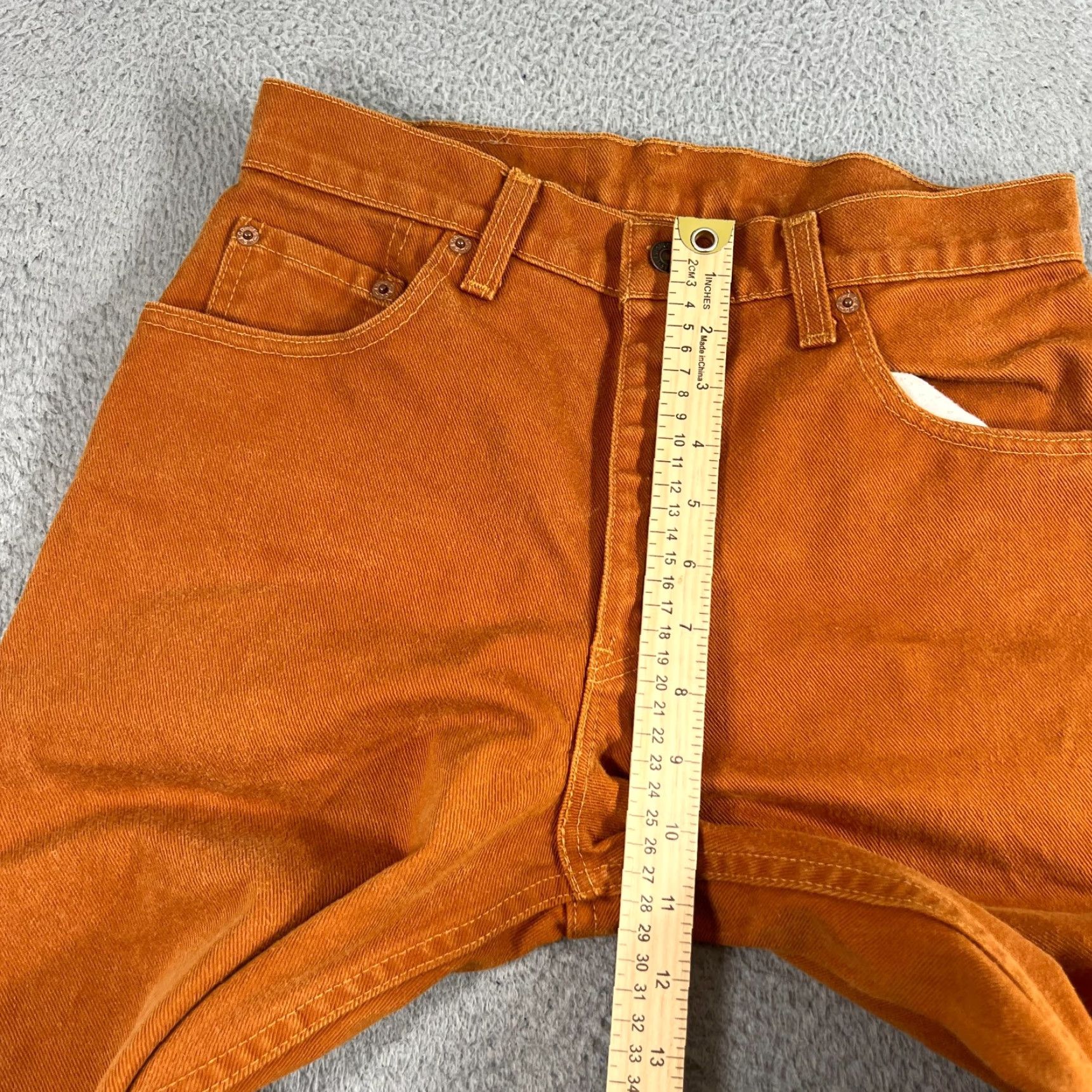 Levi's VINTAGE Levi's Women’s Tapered Mom Jeans Sz 9 High Rise Dark Denim 80s Retro Classic Size 30" / US 8 / IT 44 - 6 Thumbnail