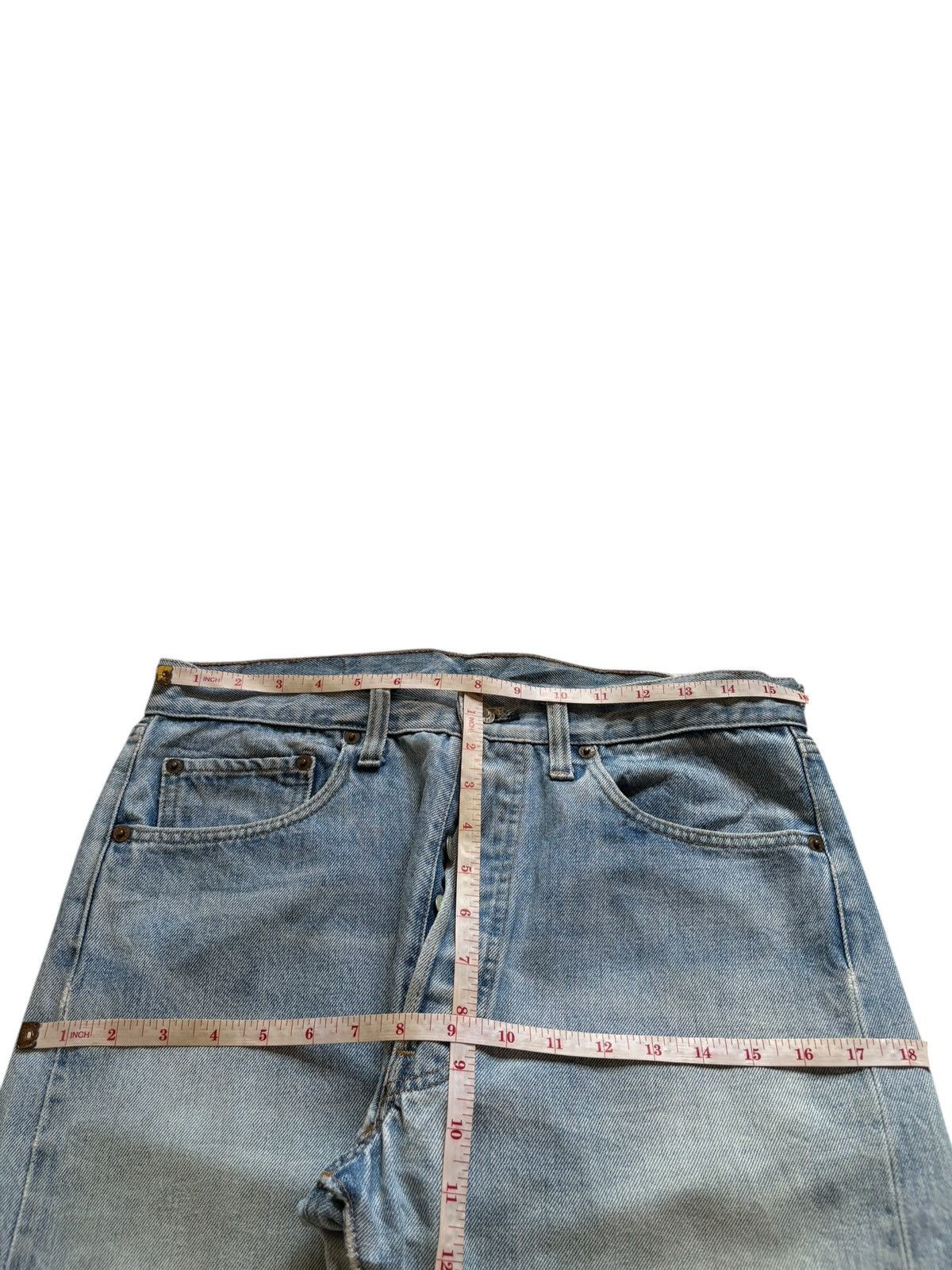 Levi's Vintage 70s Levis 501 Selvedge Loose Jeans Button 6 Size US 34 / EU 50 - 12 Thumbnail