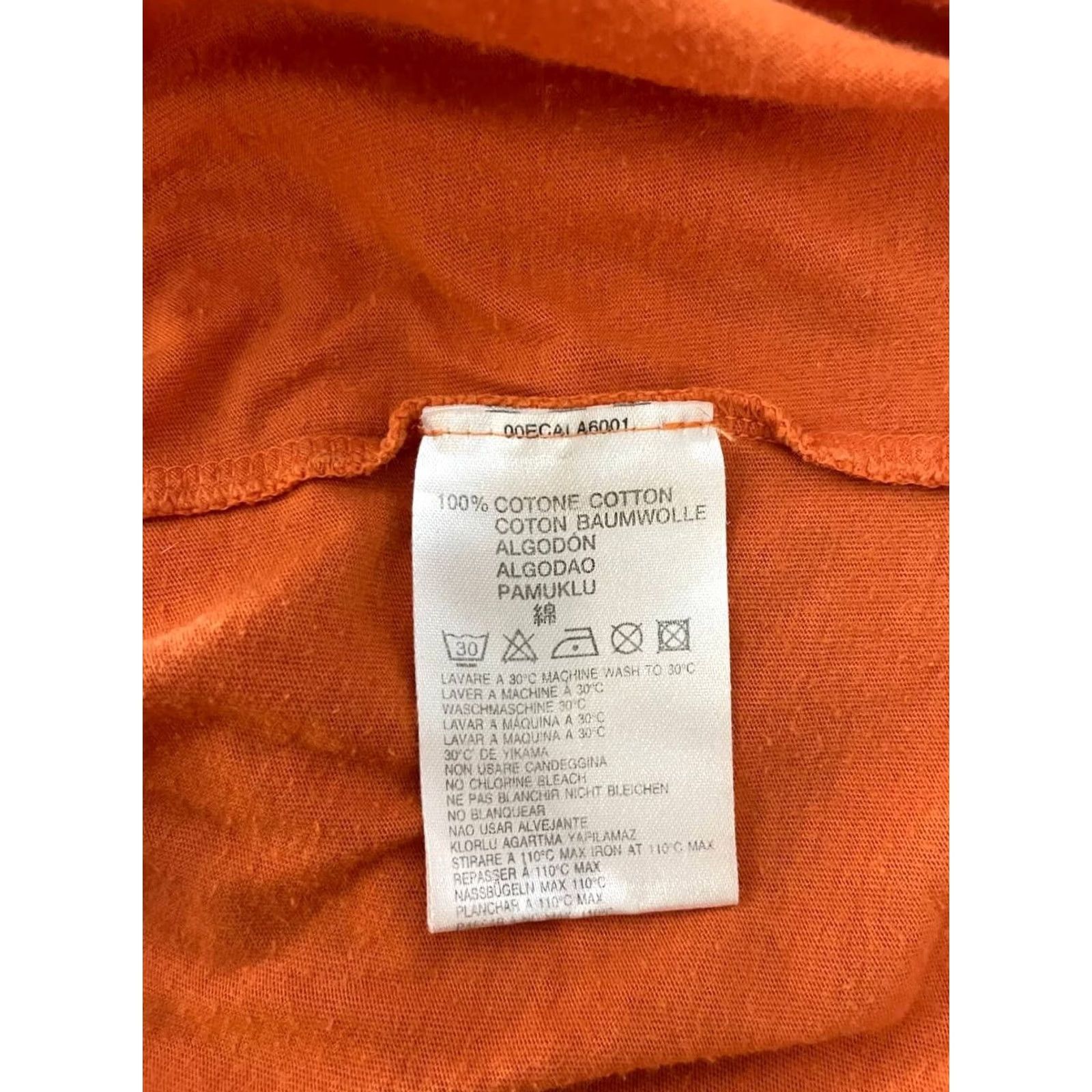 Diesel Diesel T-Shirt Size 2XL Orange Mens Russet Cotton Long Sleeve Pieced Pullover Size US XXL / EU 58 / 5 - 5 Thumbnail