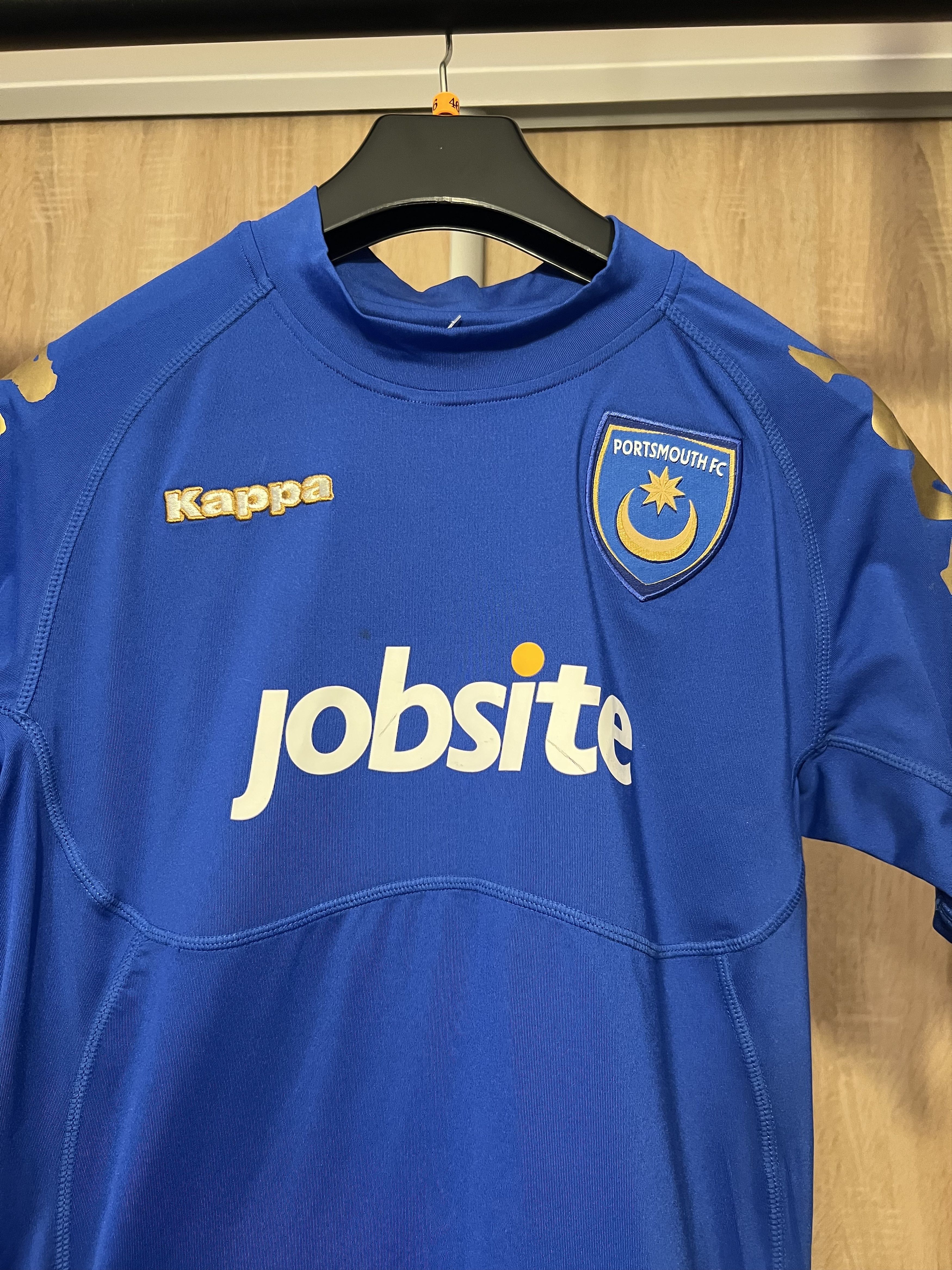Kappa × Vintage Portsmouth FC Football Shirt Soccer Kappa Jersey Size US M / EU 48-50 / 2 - 7 Thumbnail