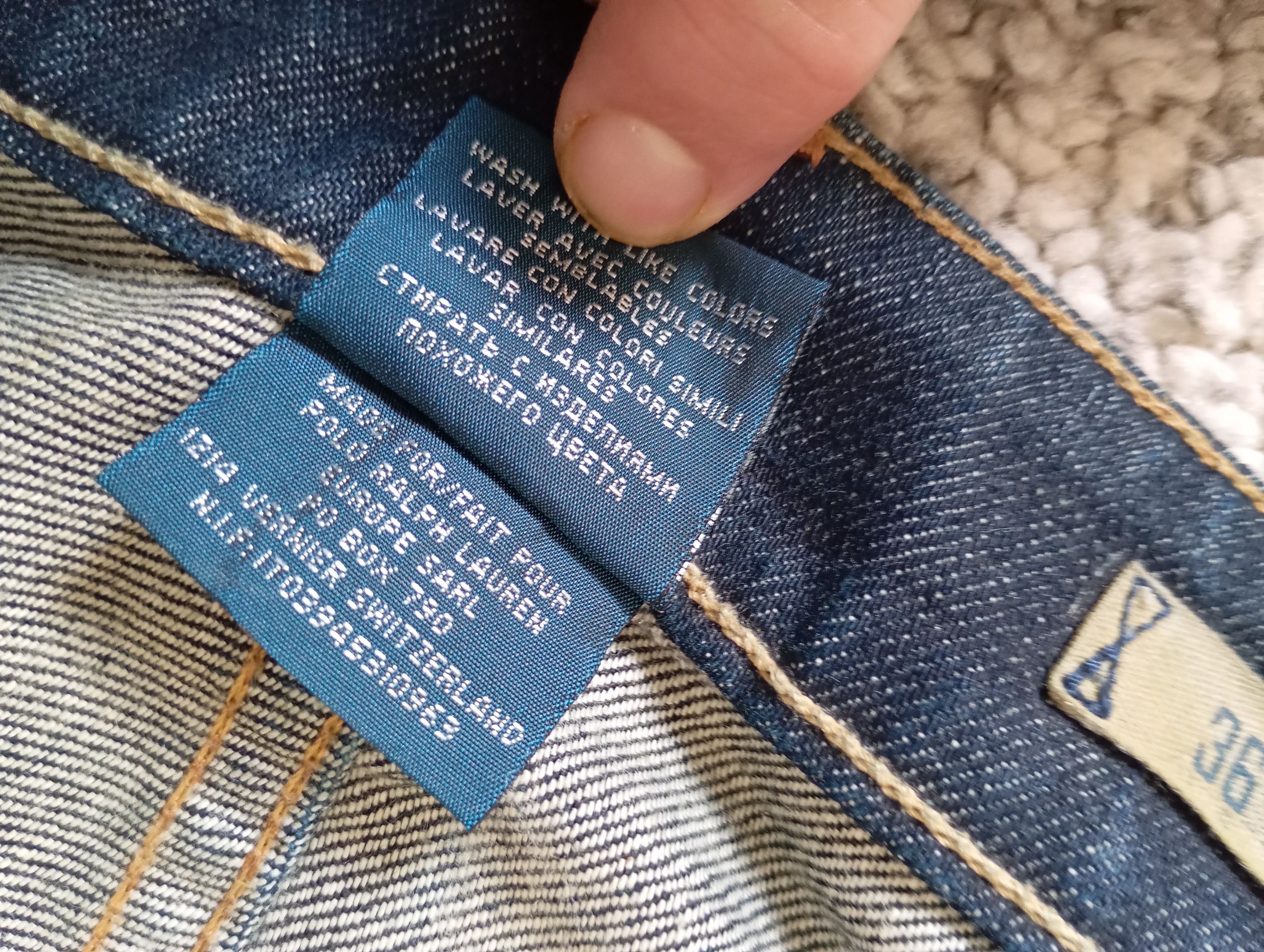 Polo Ralph Lauren × Vintage Polo Ralph Lauren Straight Authentic Dungaree Jeans 36x34 Size US 36 / EU 52 - 4 Thumbnail