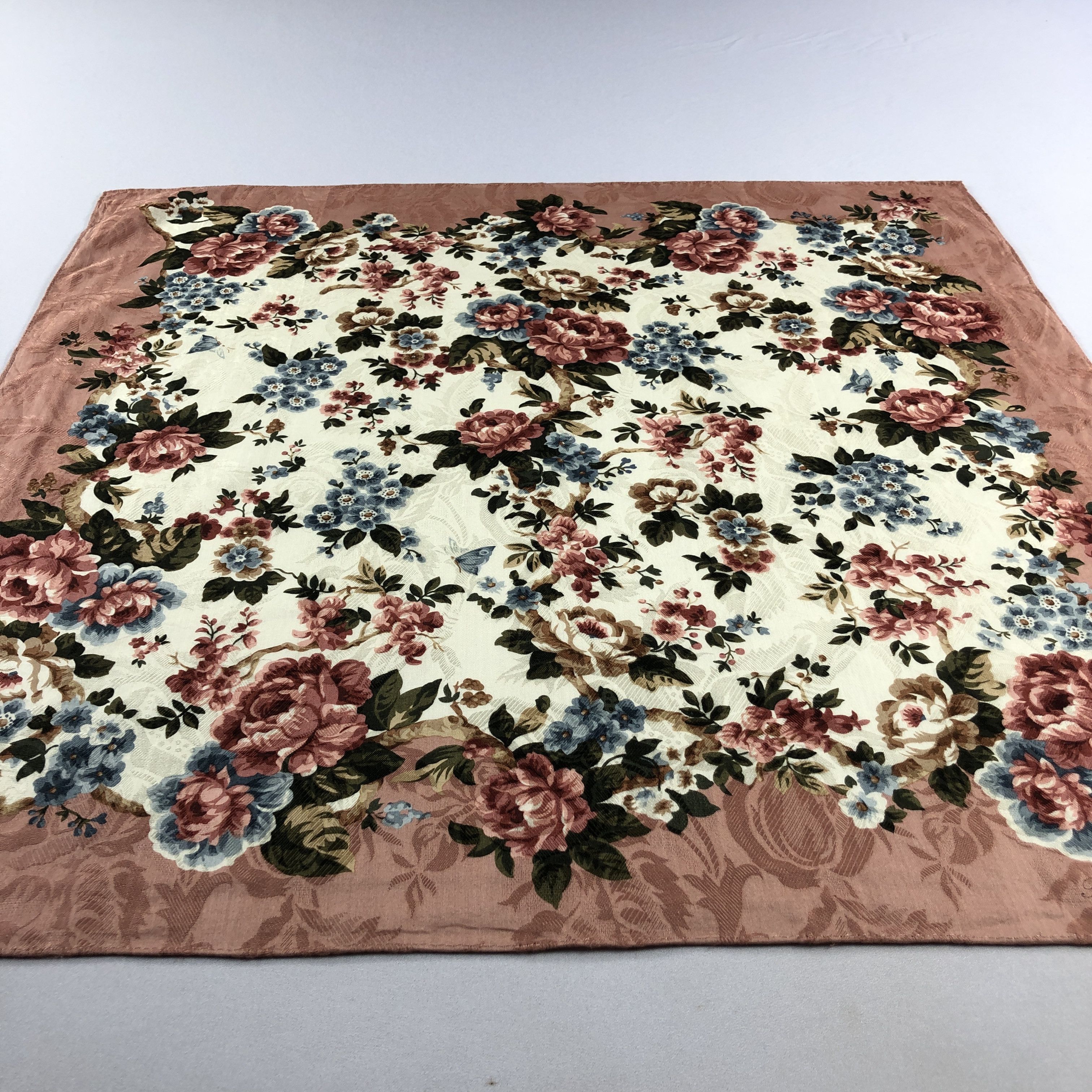 Ralph Lauren × Vintage Ralph Lauren Baroque Handkerchief Neckerchief Bandana H2584 Size ONE SIZE - 4 Thumbnail