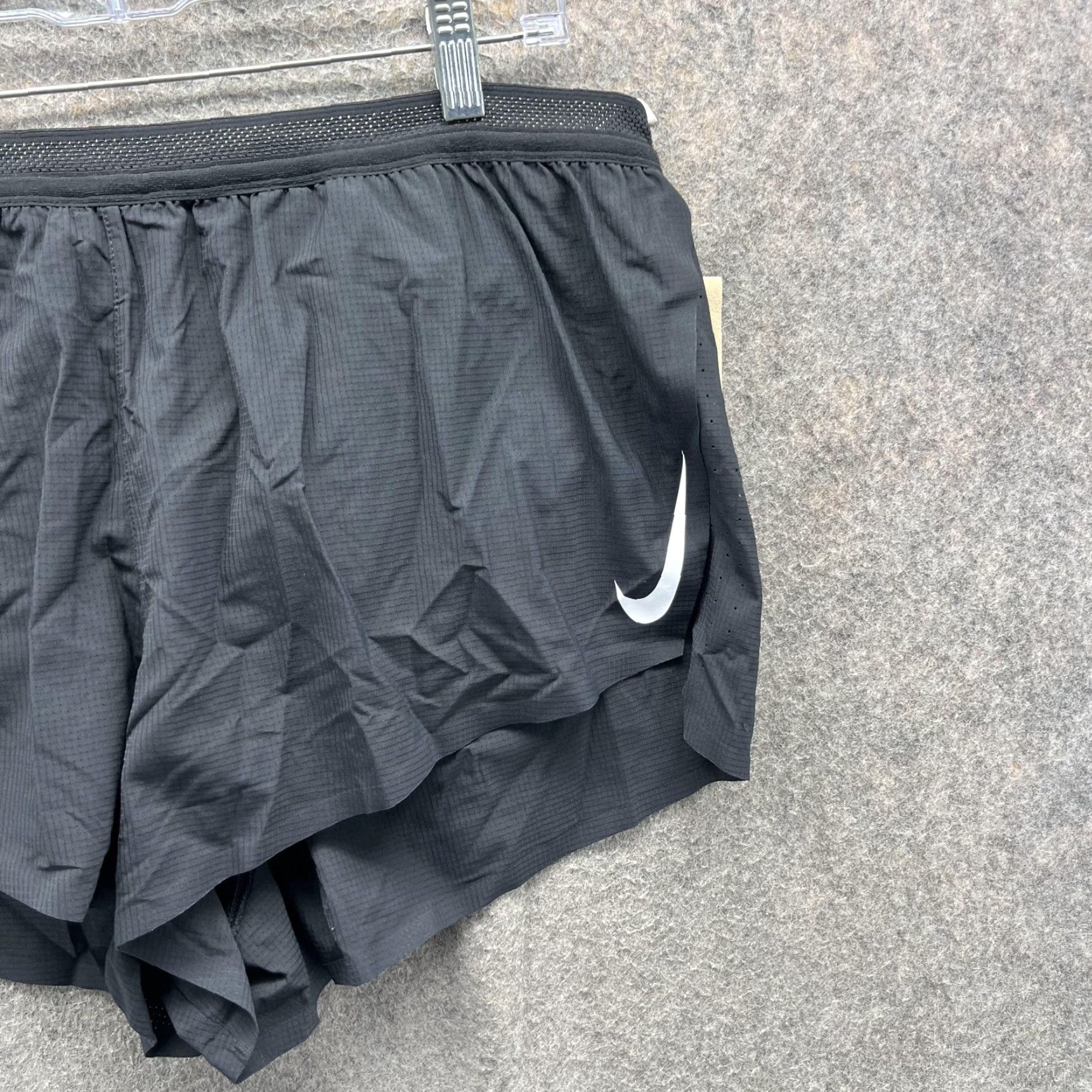 Nike Nike AeroSwift Running Shorts Mens 2XL Black Dri-FIT ADV 2in CJ7837-010 Size US 39 - 3 Thumbnail