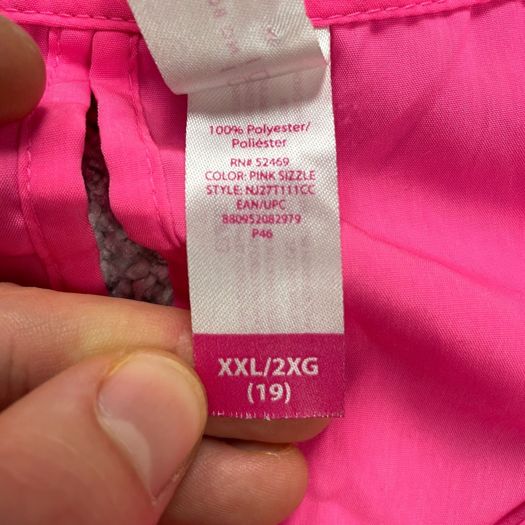 Vintage No Boundaries Camisole Tank Top Womens 2XL Pink Spaghetti V-Neck Sleeveless Casual Relaxed Modern Size XXL / US 16-18 / IT 52-54 - 6 Thumbnail