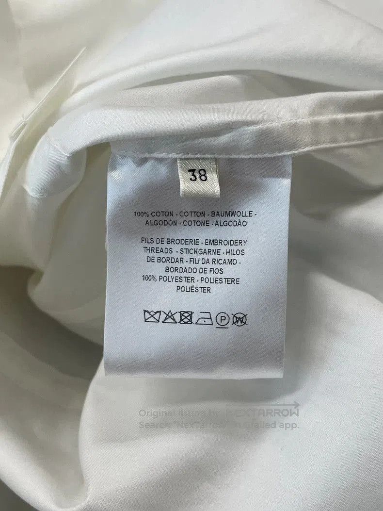 Hermes Hermes White Drawstring Shirt Dress. Size US M / EU 48-50 / 2 - 5 Thumbnail