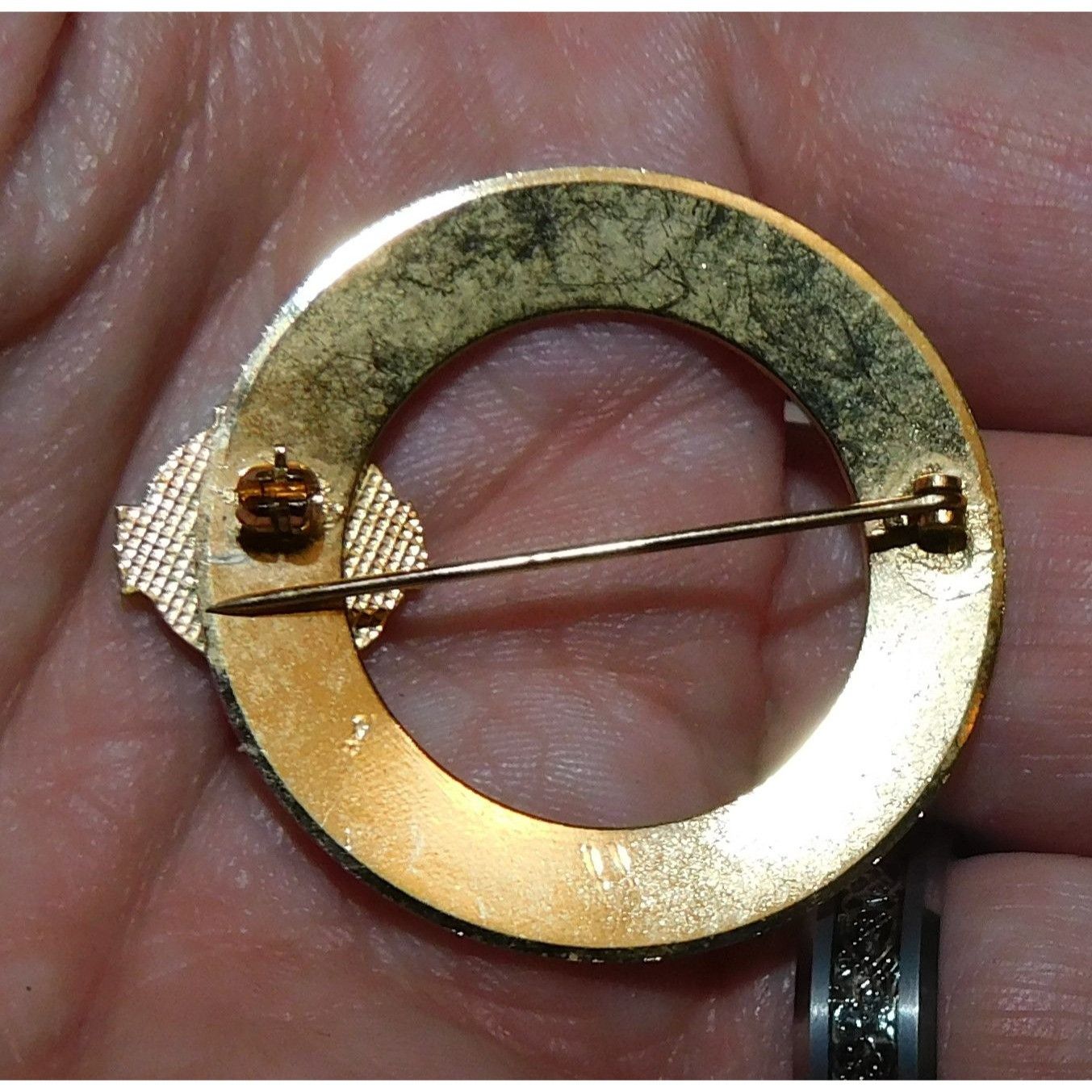 Other Vintage CAA 1878 Pin Gold Tone With Enamel Size ONE SIZE - 3 Thumbnail