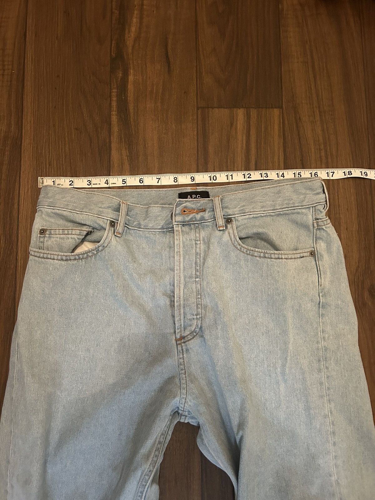 A.P.C. APC Standard Jean light wash Size US 32 / EU 48 - 3 Thumbnail