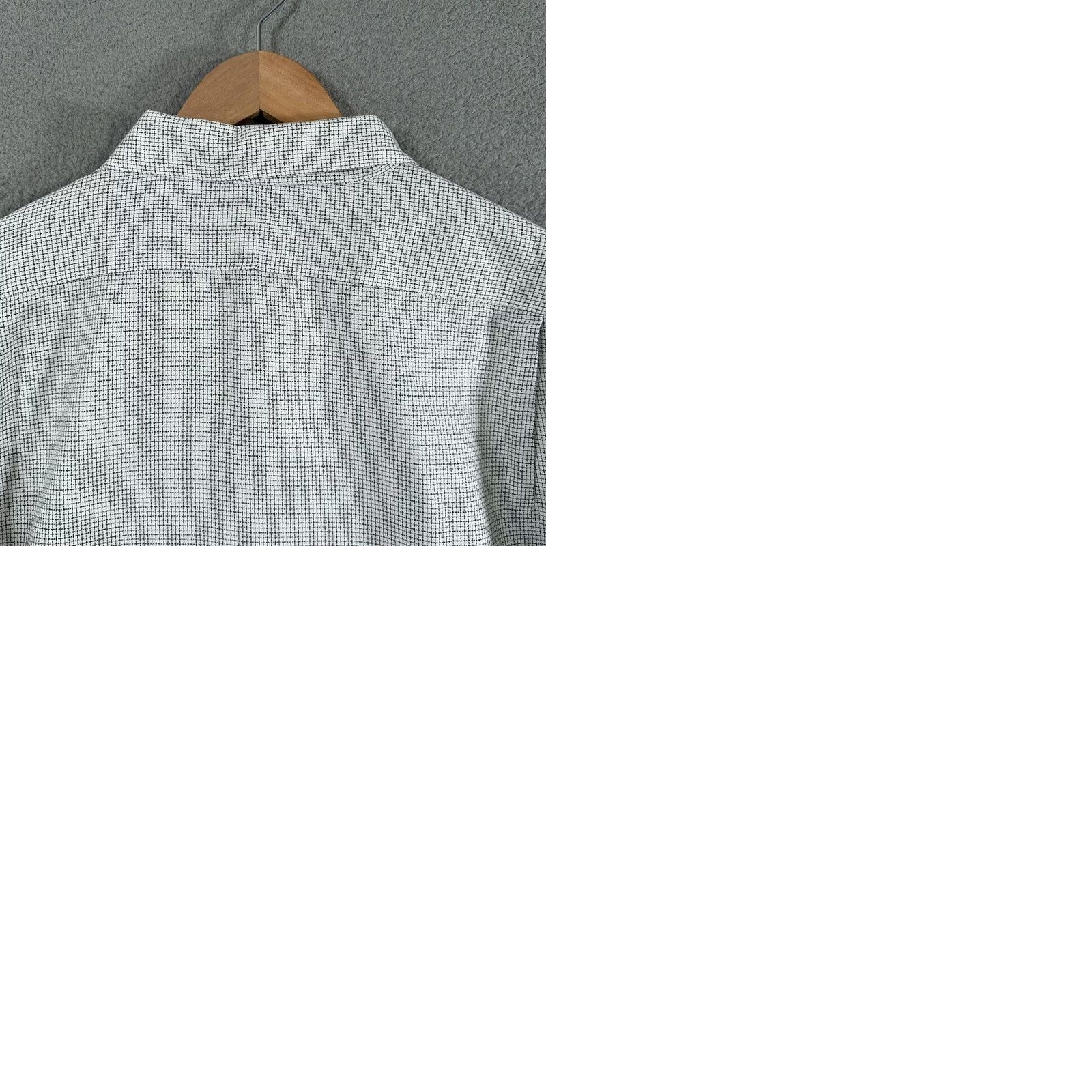 Vintage Vintage Gitman Bros Shirt Mens 18.5 34/35 White Grid 90s Boxy Fit Check Big Tall Size US XXL / EU 58 / 5 - 9 Thumbnail