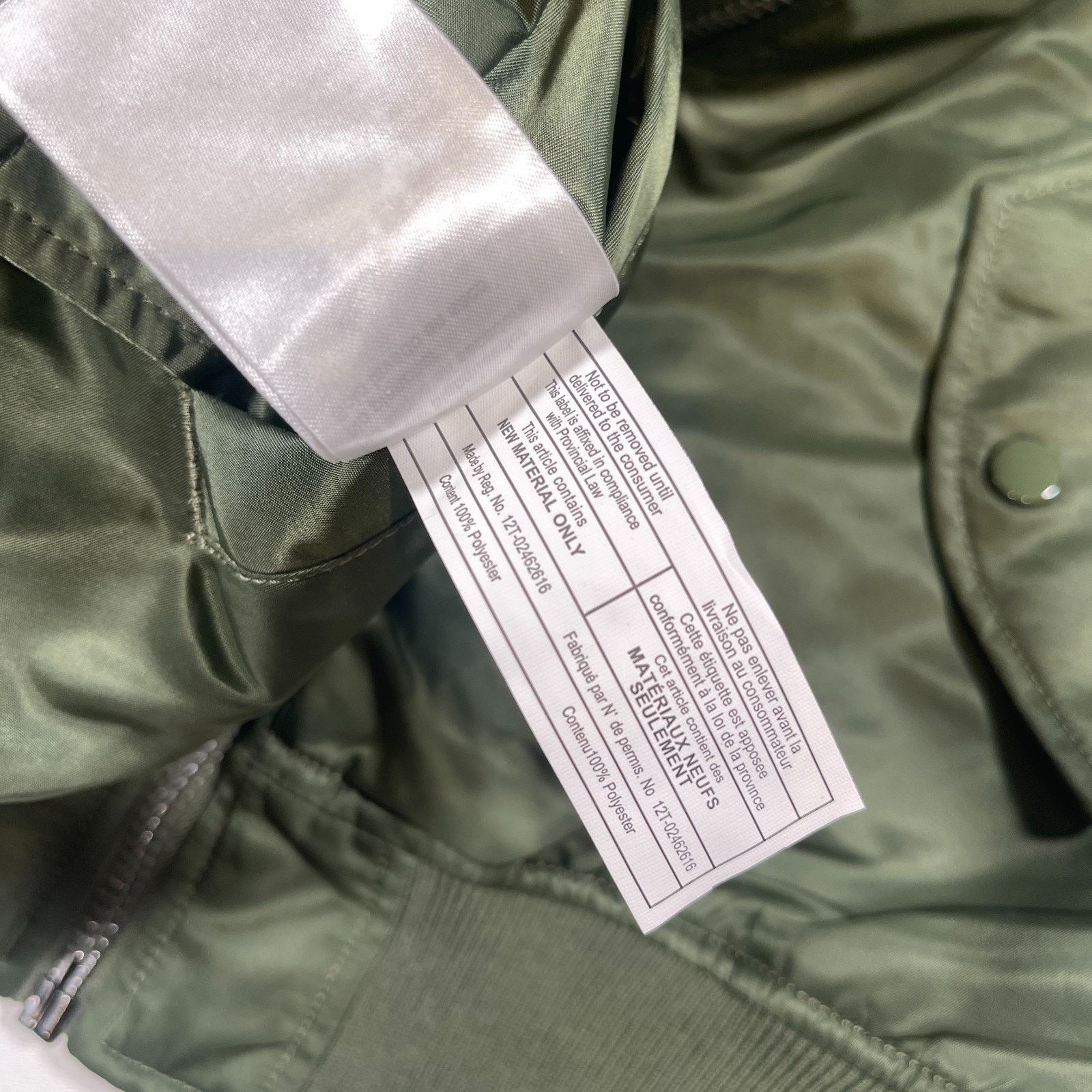 Alpha Industries Alpha Industries MA-1 Bomber Jacket Coat Olive Green Size US XS / EU 42 / 0 - 5 Thumbnail