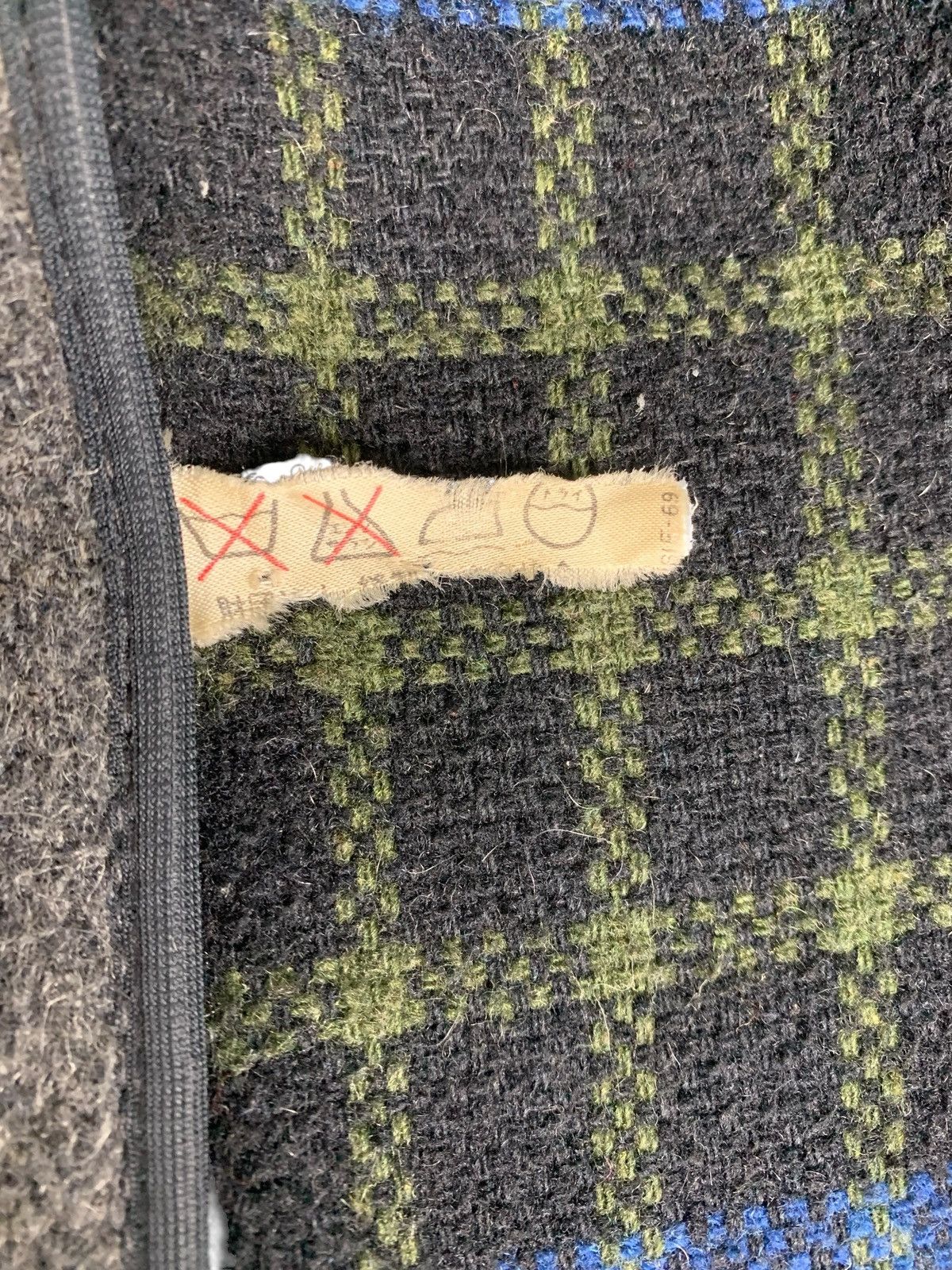 Designer × Gloverall × Vintage Vintage Gloverall British Designer Woven Duffle Coat Size US L / EU 52-54 / 3 - 9 Thumbnail