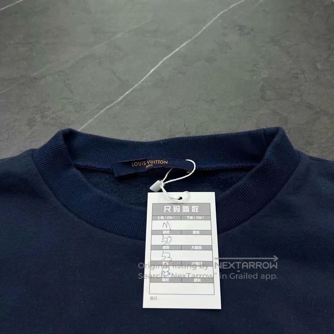 Louis Vuitton Louis Vuitton Navy Blue Sweatshirt Size M. Size US M / EU 48-50 / 2 - 4 Thumbnail
