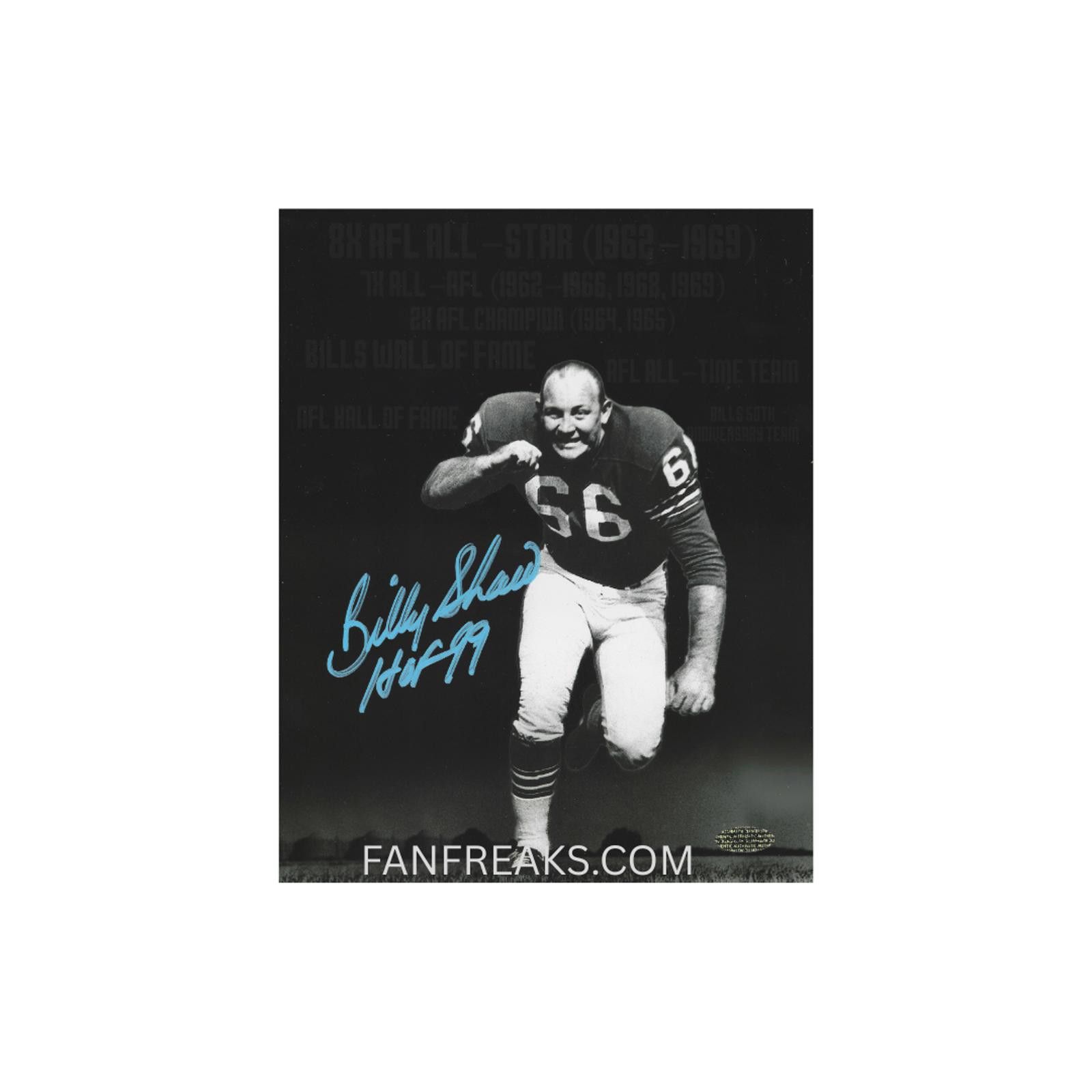 Other BILLY SHAW SIGNED 8X10 PHOTO WITH COA W/Frame Size ONE SIZE - 3 Thumbnail