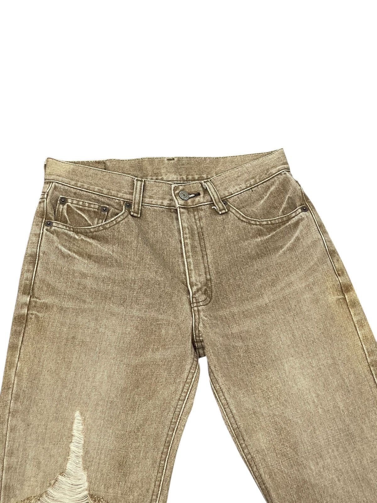 Le Grande Bleu (L.G.B.) Flare Jeans Vtg Bobson Japan Faded Distress Boot Cut Size US 29 - 8 Thumbnail