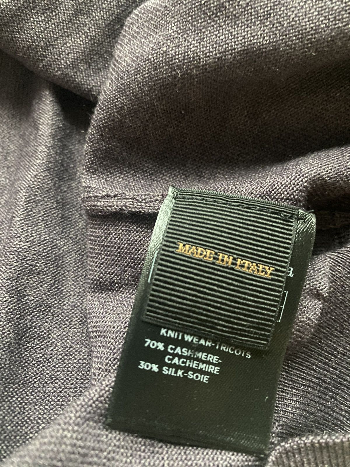 Ermenegildo Zegna Zegna cashmere silk sweater (Couture collection) Size US M / EU 48-50 / 2 - 4 Thumbnail