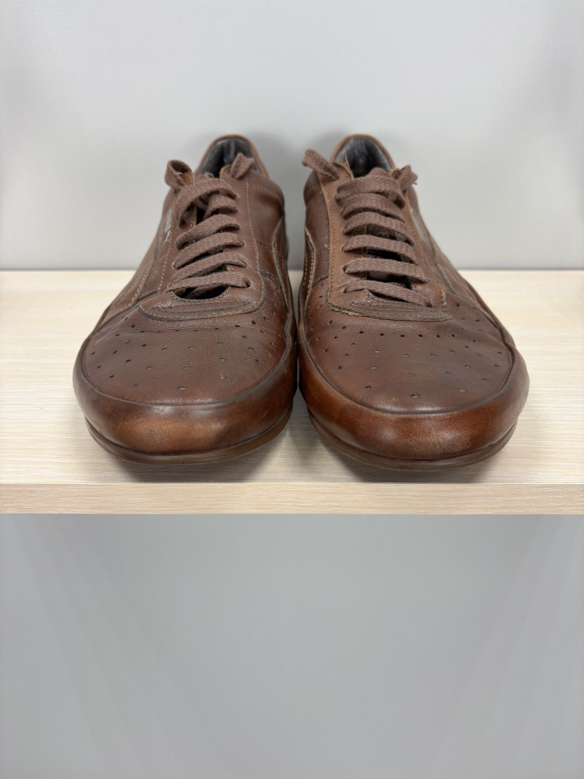 Puma Mens vintage limited leather sneakers Puma G.Vilas 96 Hours Size US 9 / EU 42 - 3 Thumbnail