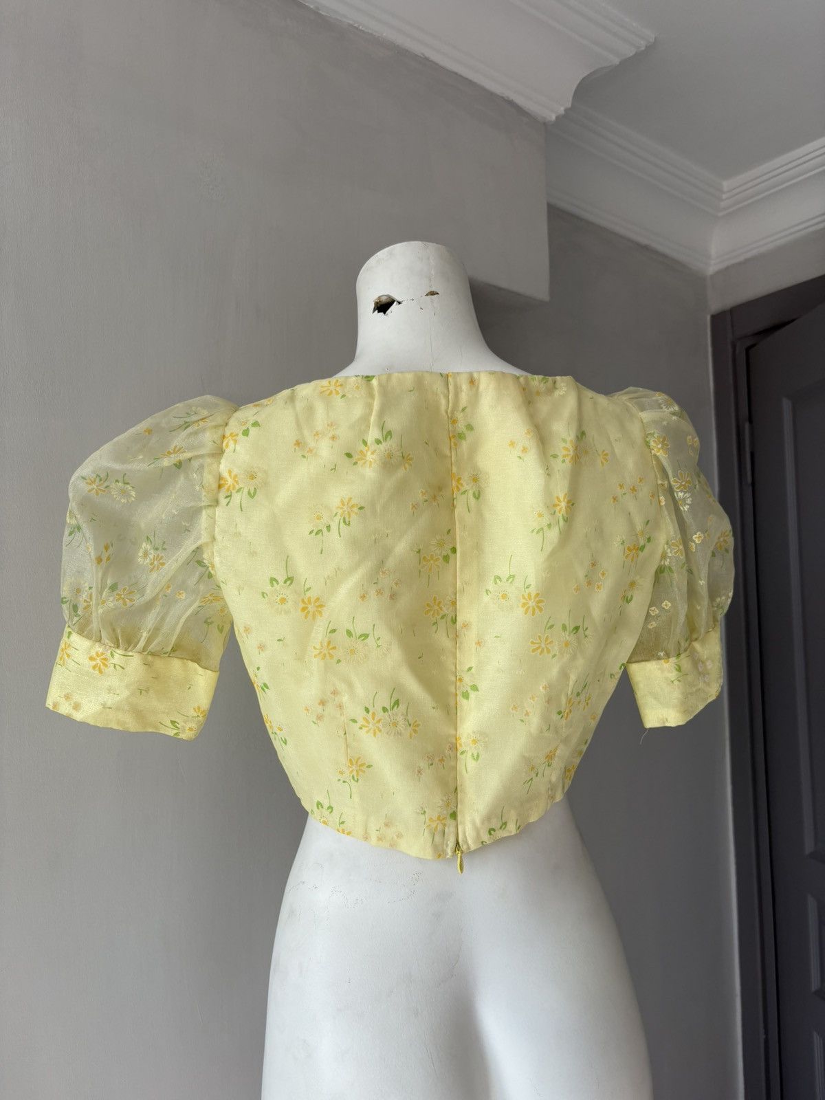 Vintage Antique blouse Size M / US 6-8 / IT 42-44 - 3 Thumbnail