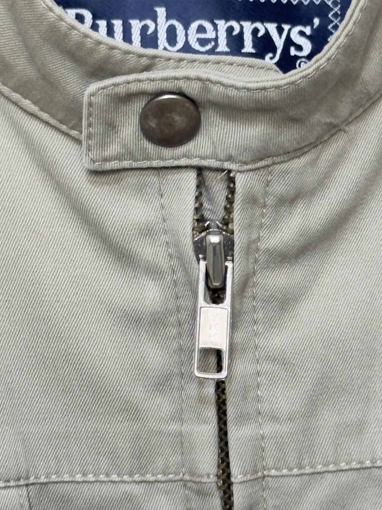 Burberry 🔥 ultra rare biker jacket Burberrys 70s cotton size M Size US M / EU 48-50 / 2 - 9 Thumbnail