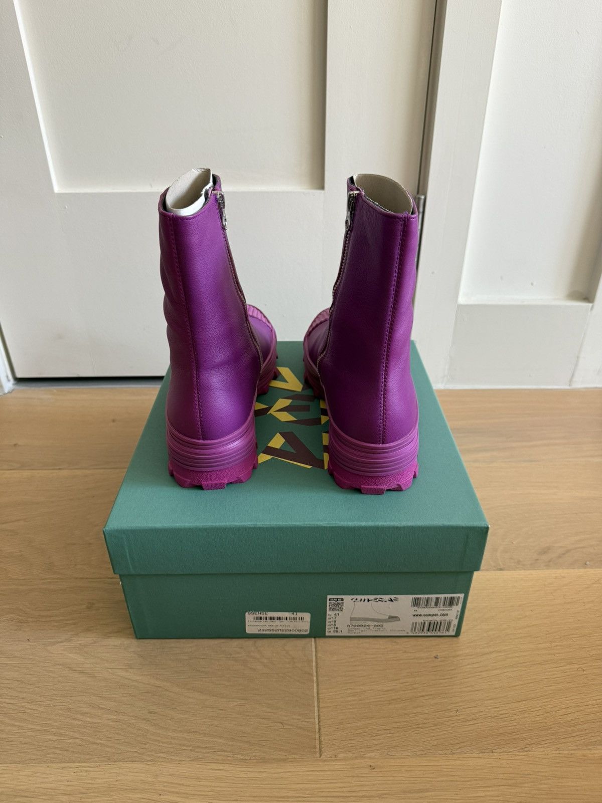 CamperLab Purple Traktori Boots Size US 8 / EU 41 - 2 Thumbnail