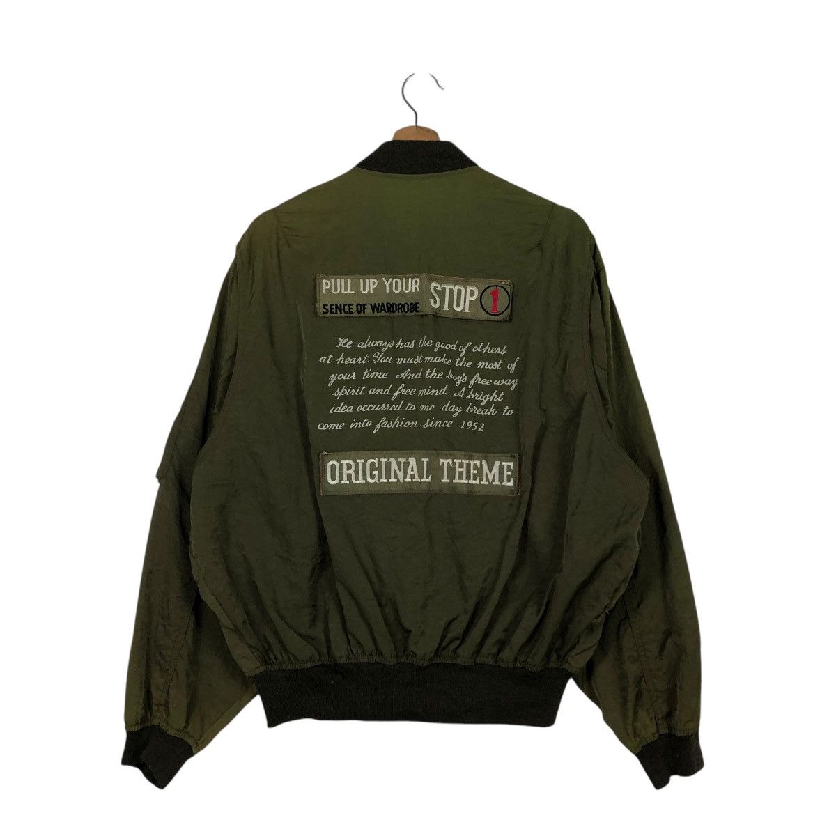 Japanese Brand 🔥VINTAGE BOMBER JACKET PARACHUTE DESIGN ISSEY MIYAKE Size US L / EU 52-54 / 3 - 10 Thumbnail