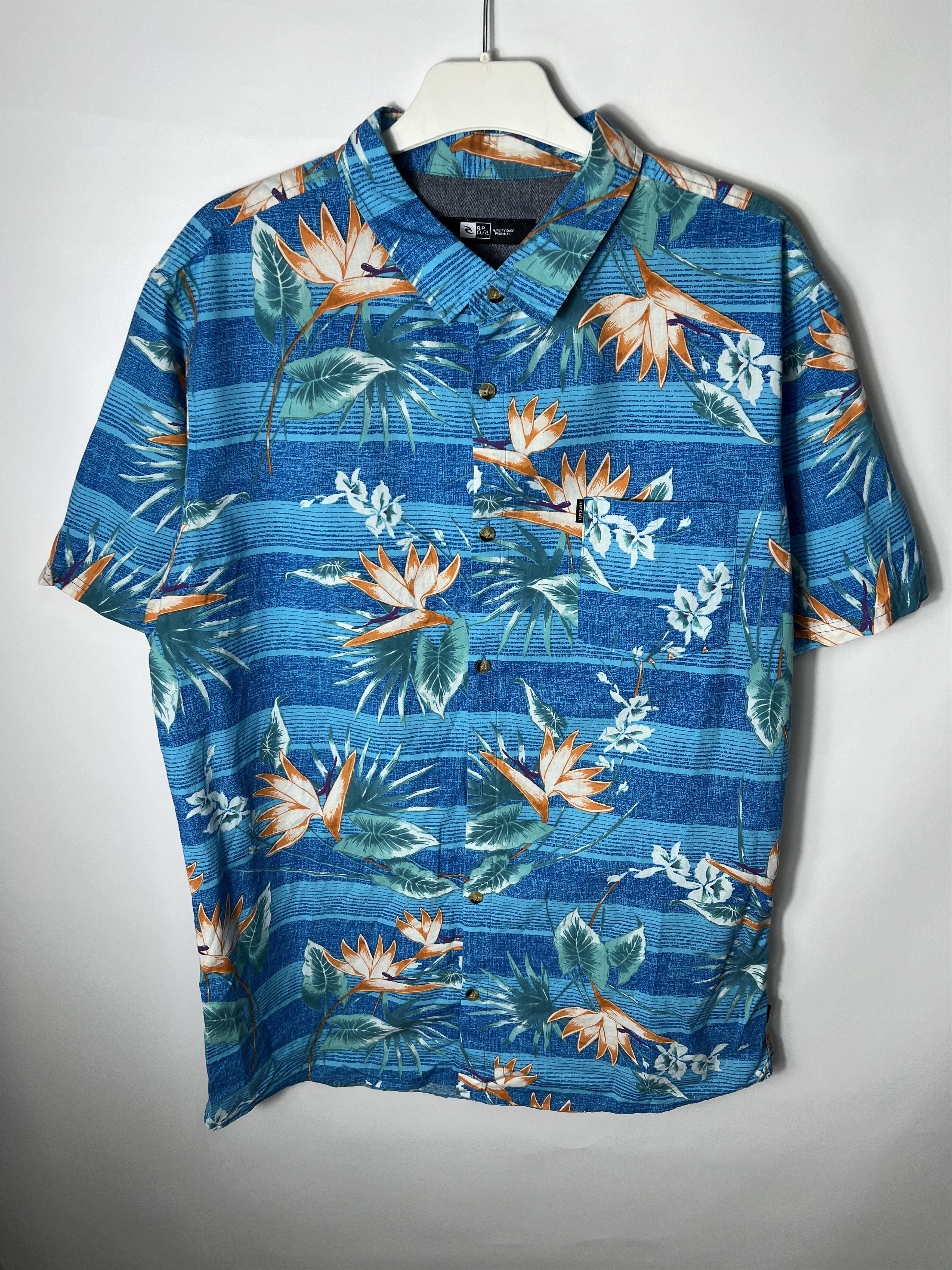 Rip Curl Vintage Rip Curl Floral Hawaiian Y2K Button Up Surf Shirt Size US XL / EU 56 / 4 - 1 Thumbnail