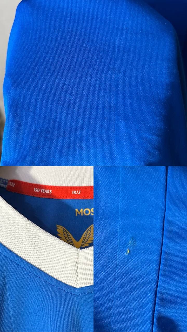 Castore Glasgow Rangers home 2021 2022 Castore football shirt jersey Size US M / EU 48-50 / 2 - 9 Thumbnail
