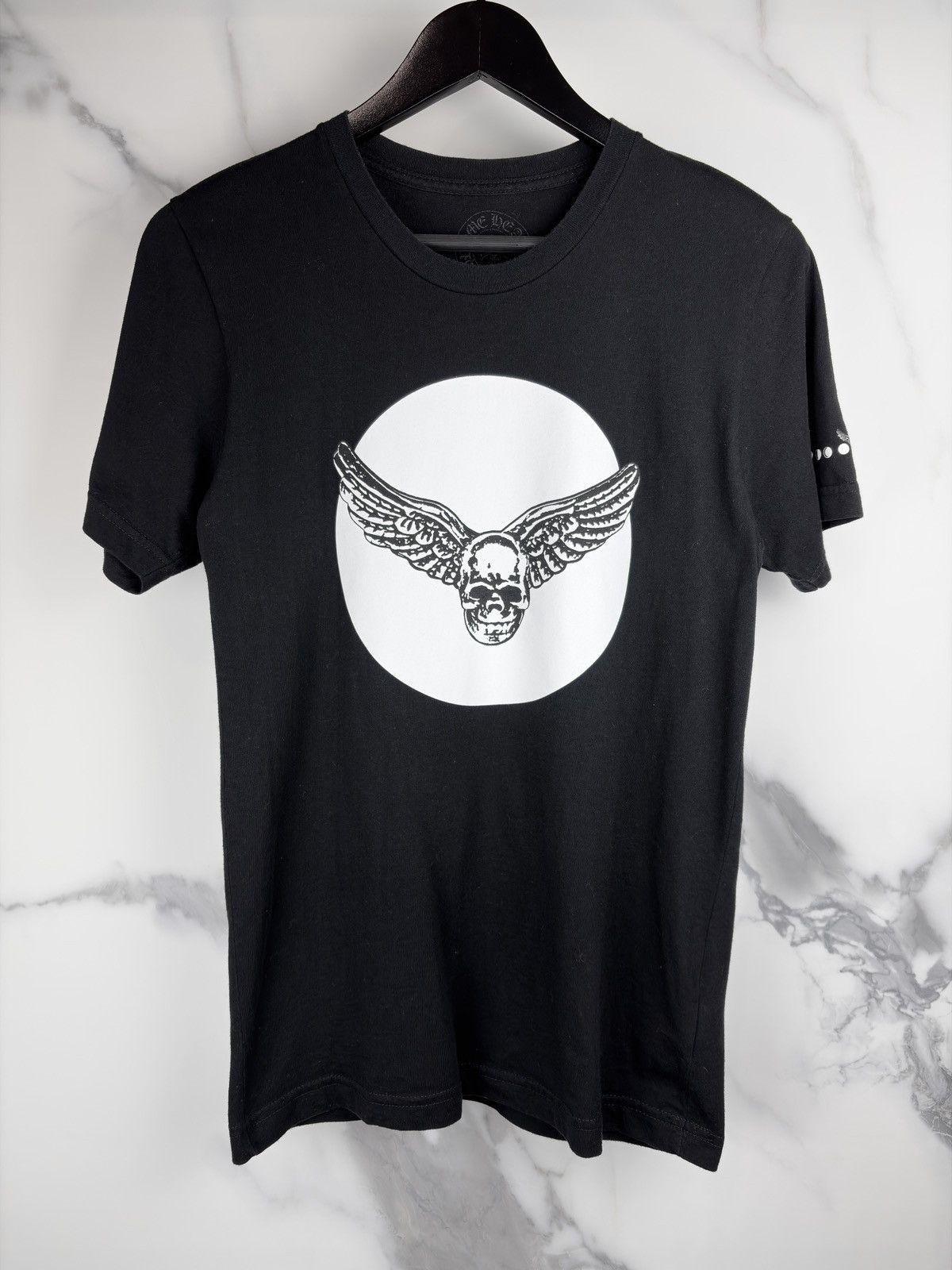 Chrome Hearts Chrome Hearts Foti Skull Moon Logo Tshirt Black Size US S / EU 44-46 / 1 - 1 Thumbnail