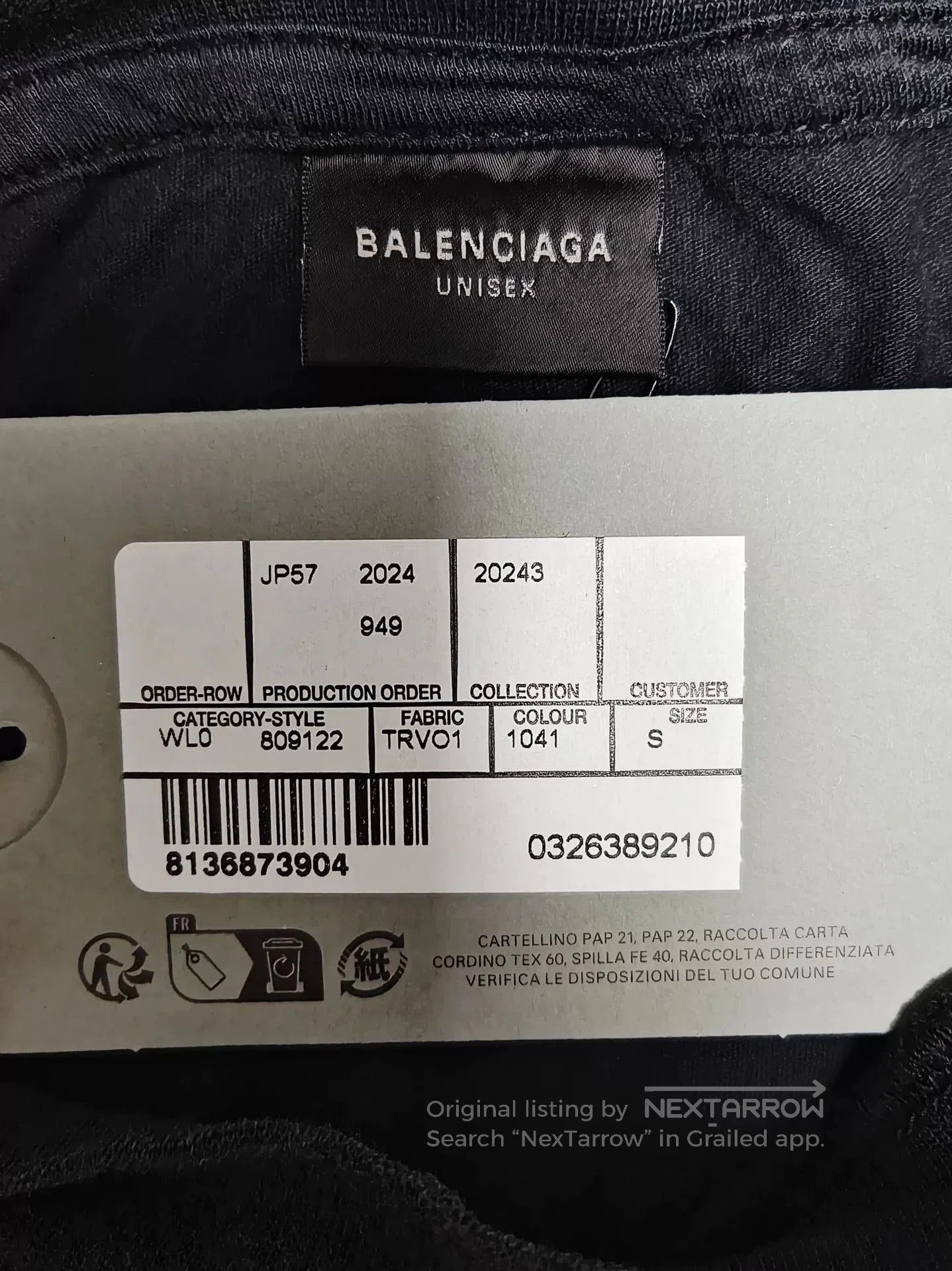Balenciaga Balenciaga Pigalle Street Short Sleeve Tee. Size US S / EU 44-46 / 1 - 5 Thumbnail