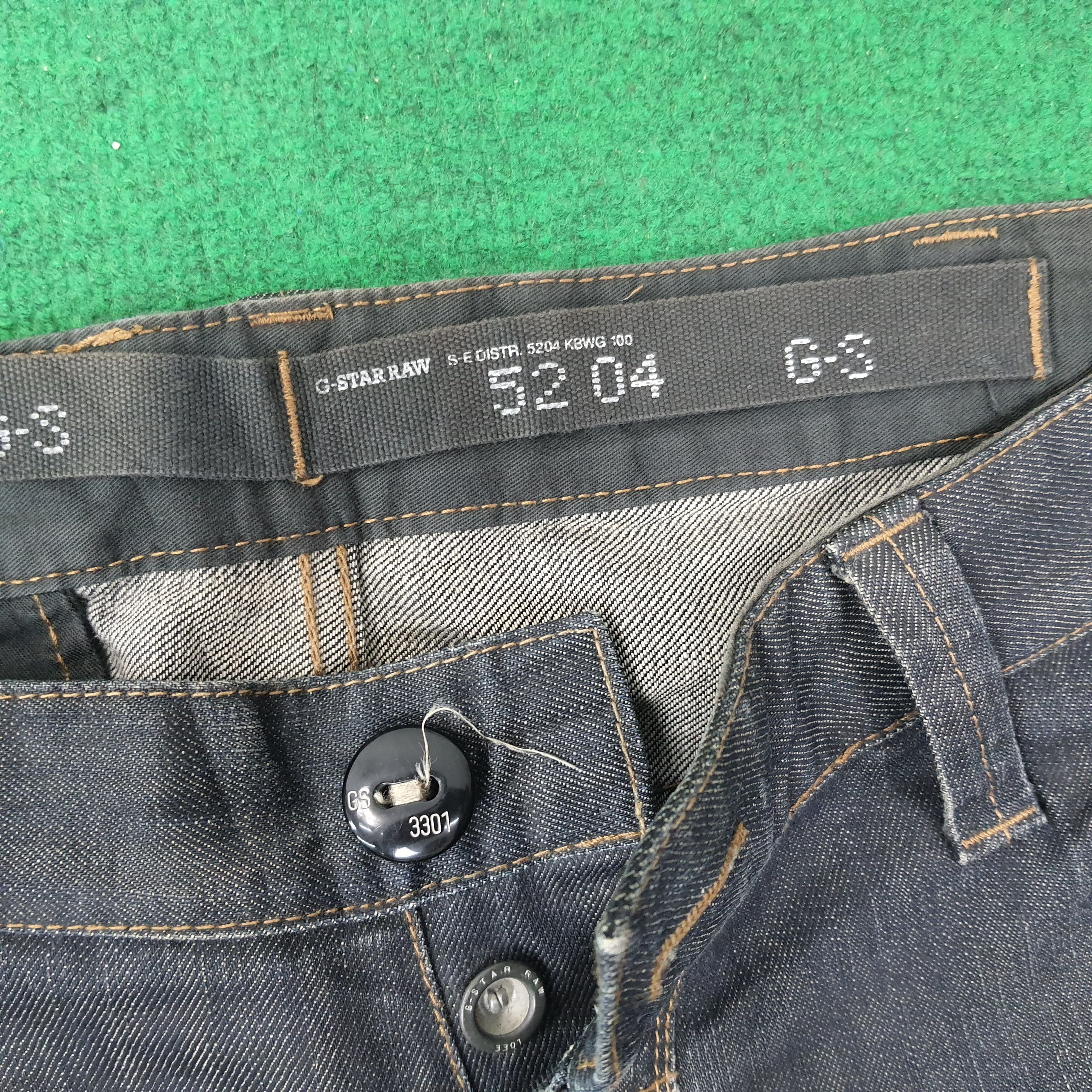 G-Star Vintage G-Star Raw Denim 3310 Jeans C228N15 Size US 32 / EU 48 - 7 Thumbnail