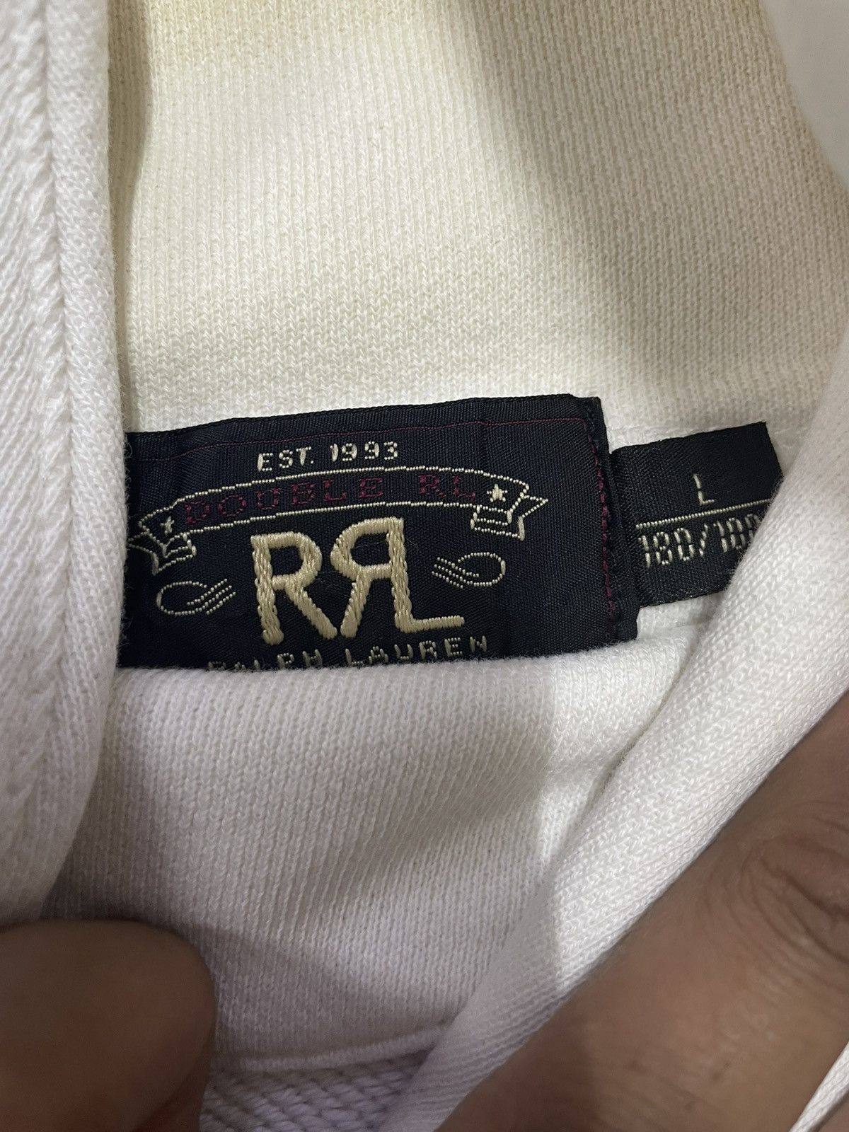 RRL Ralph Lauren United garment ralph lauren double rl button sweatshirt Size US XL / EU 56 / 4 - 4 Thumbnail