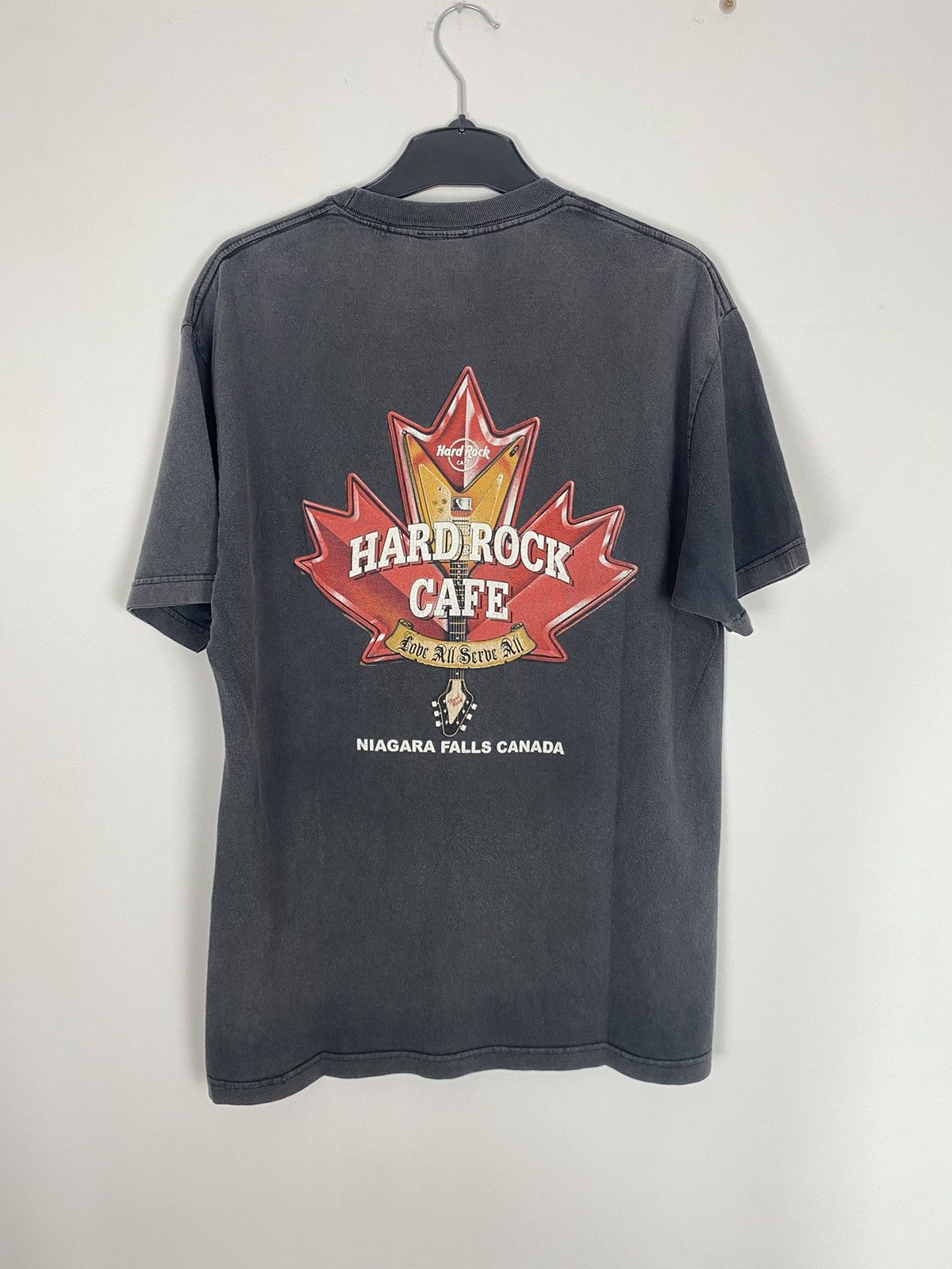 Band Tees × Hard Rock Cafe × Vintage Hard Rock Cafe Niagara Falls Canada Vintage Tee L rock y2k Size US L / EU 52-54 / 3 - 1 Thumbnail
