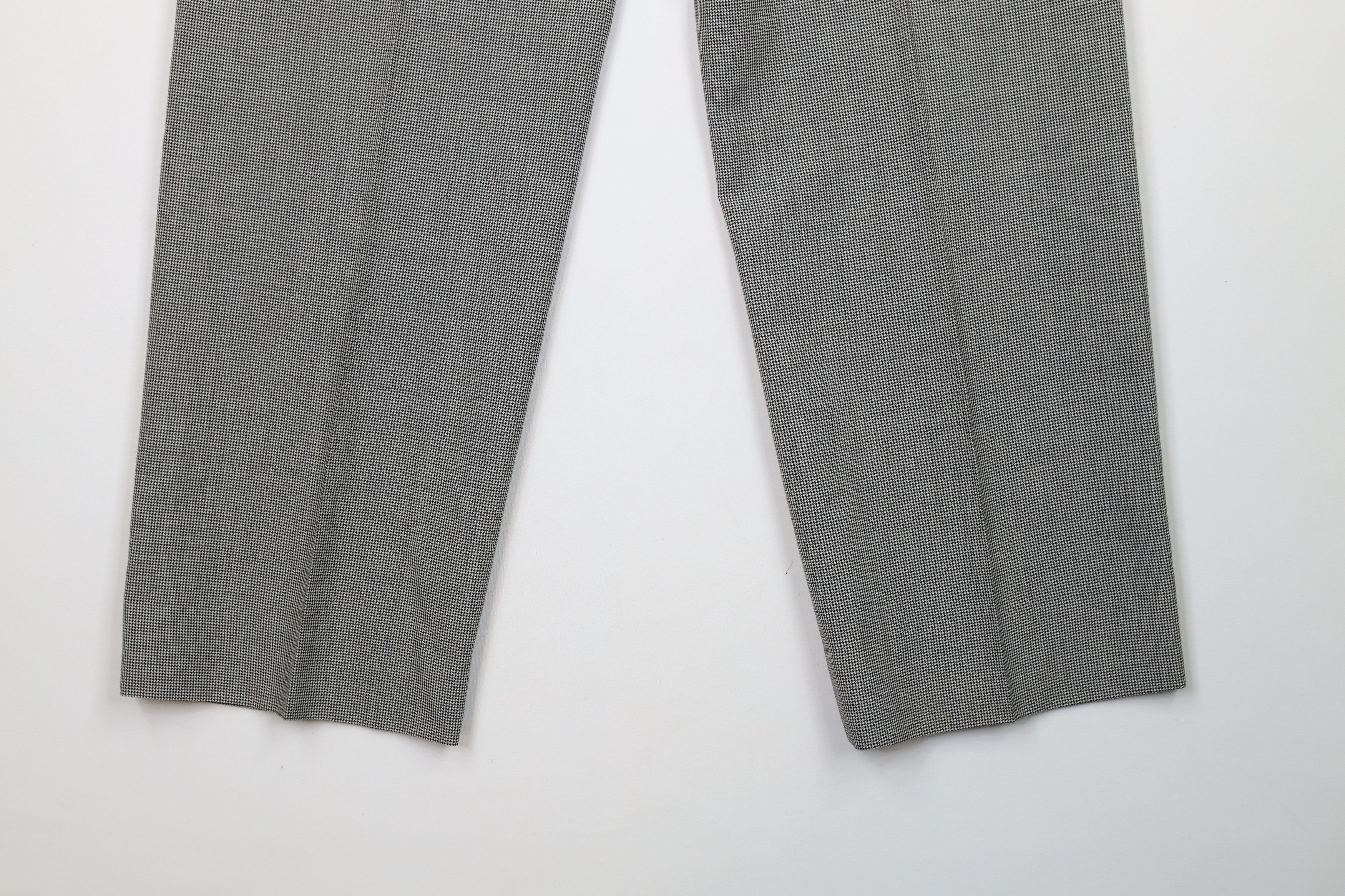 Vintage Vintage 70s Streetwear Wide Leg Chino Pants Houndstooth Size US 32 / EU 48 - 11 Thumbnail