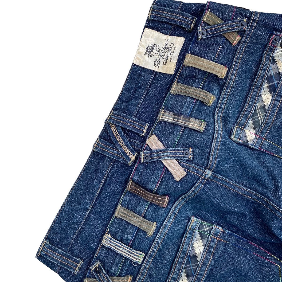 Hysteric Glamour × Japanese Brand Dominate Handcrafted Zipper J-Curve Denim Jeans Size US 34 / EU 50 - 15 Thumbnail